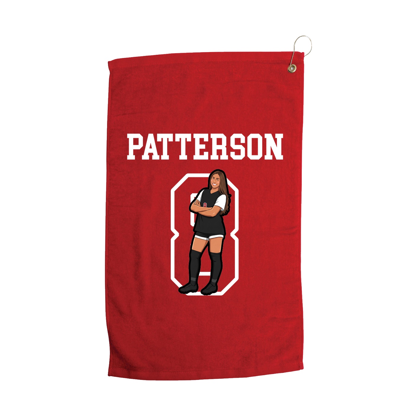 Golf Towel — Shirsey in Red