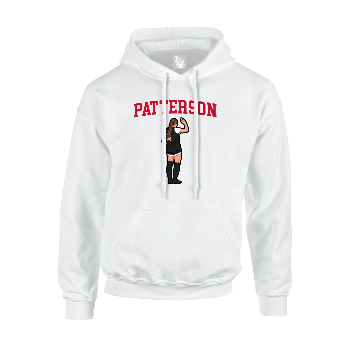 Hoodie — Shirsey in White