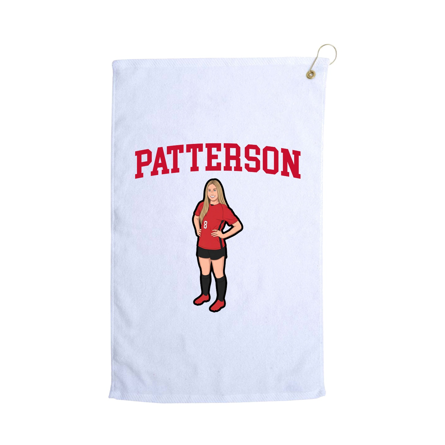 Golf Towel — Shirsey in White