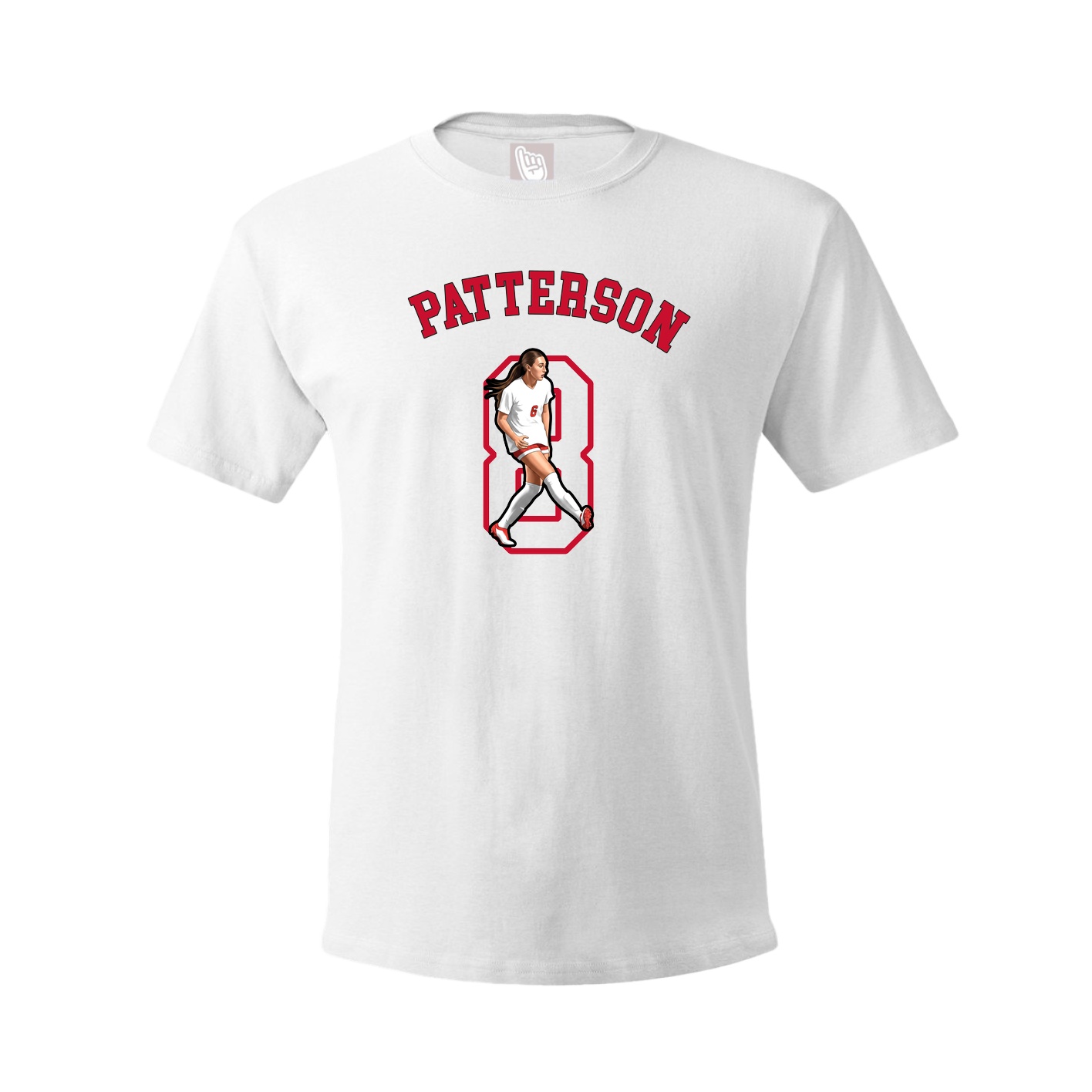 Tee — Shirsey Arch in White