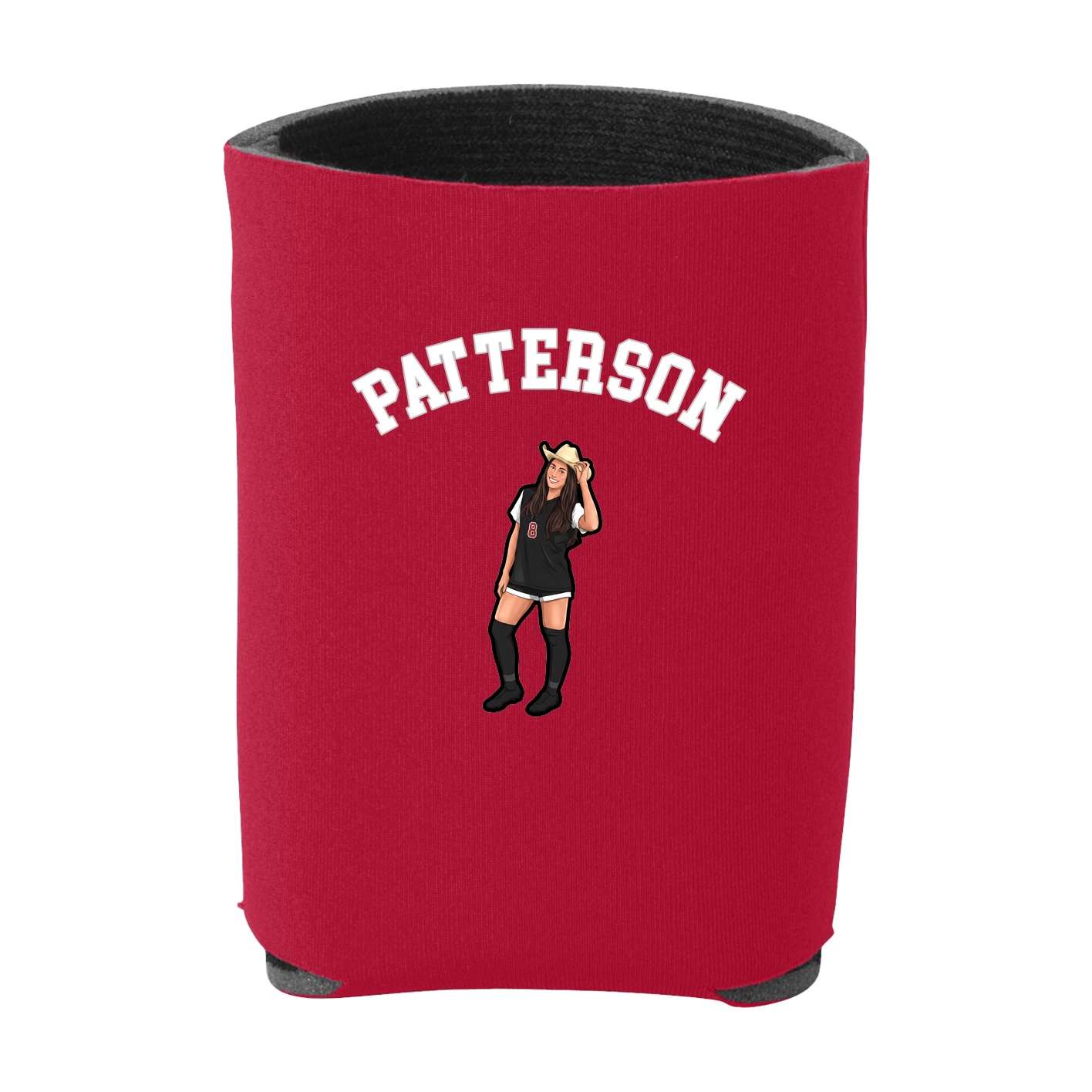 Can Holder — Shirsey Arch in Red