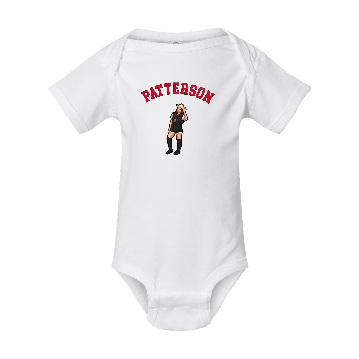 Baby Onesie — Shirsey Arch in White