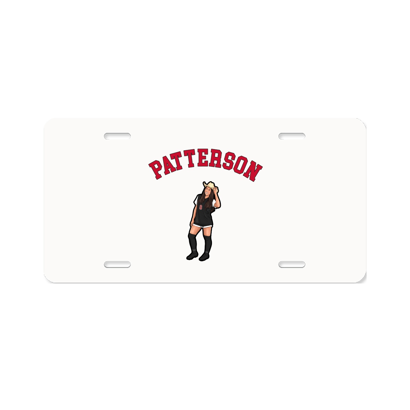 License Plate — Shirsey Arch in Classic