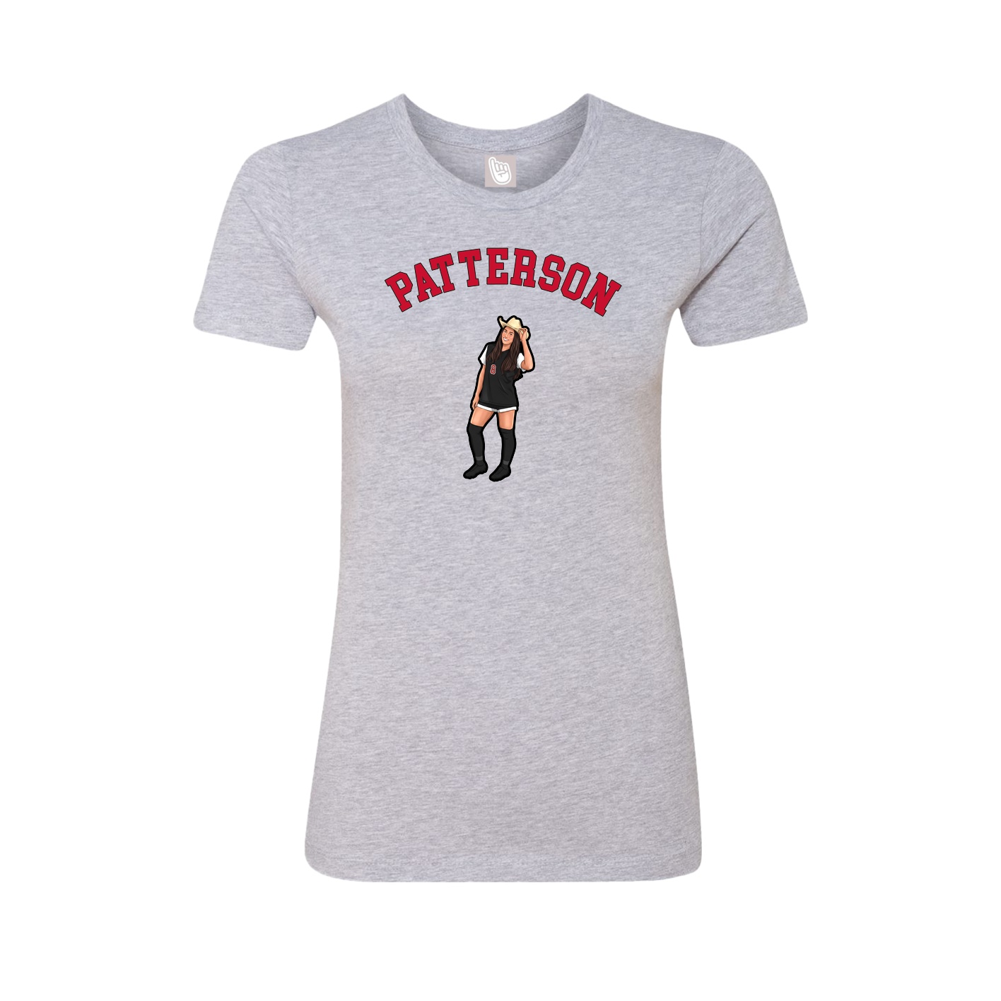 Womens Tee — Shirsey Arch in Grey