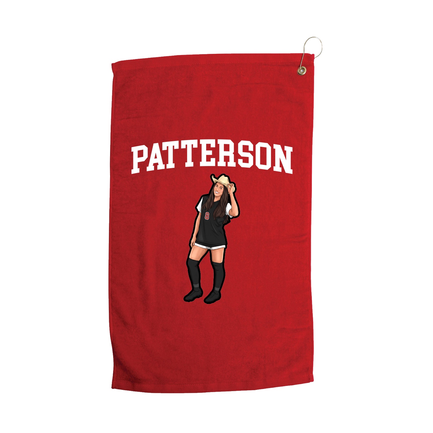 Golf Towel — Shirsey in Red
