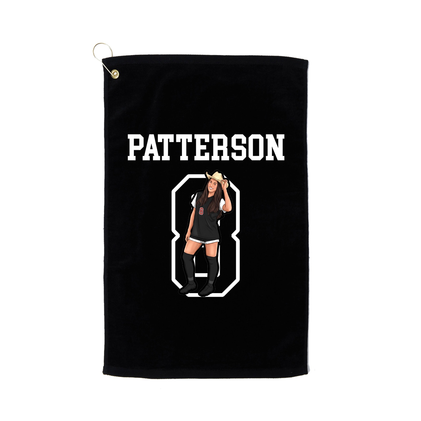 Golf Towel — Shirsey in Black