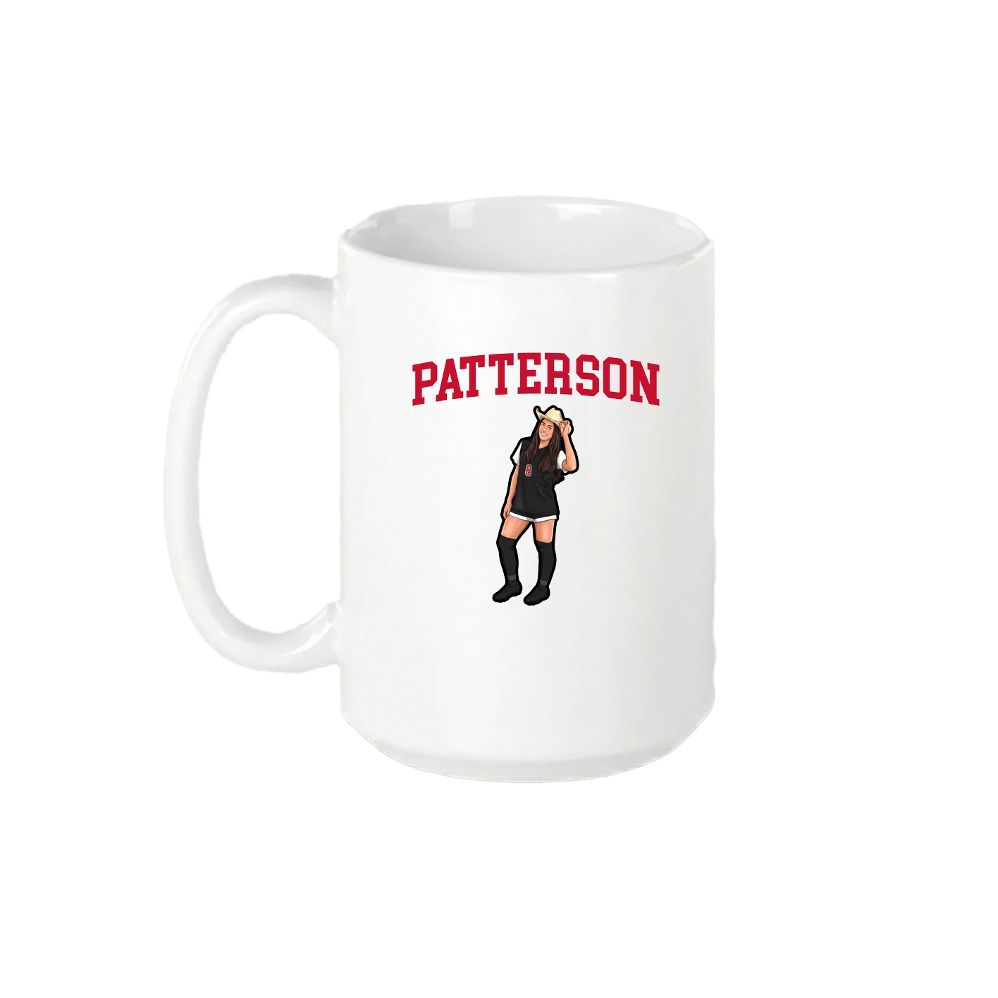 15oz Coffee Mug — Shirsey in White