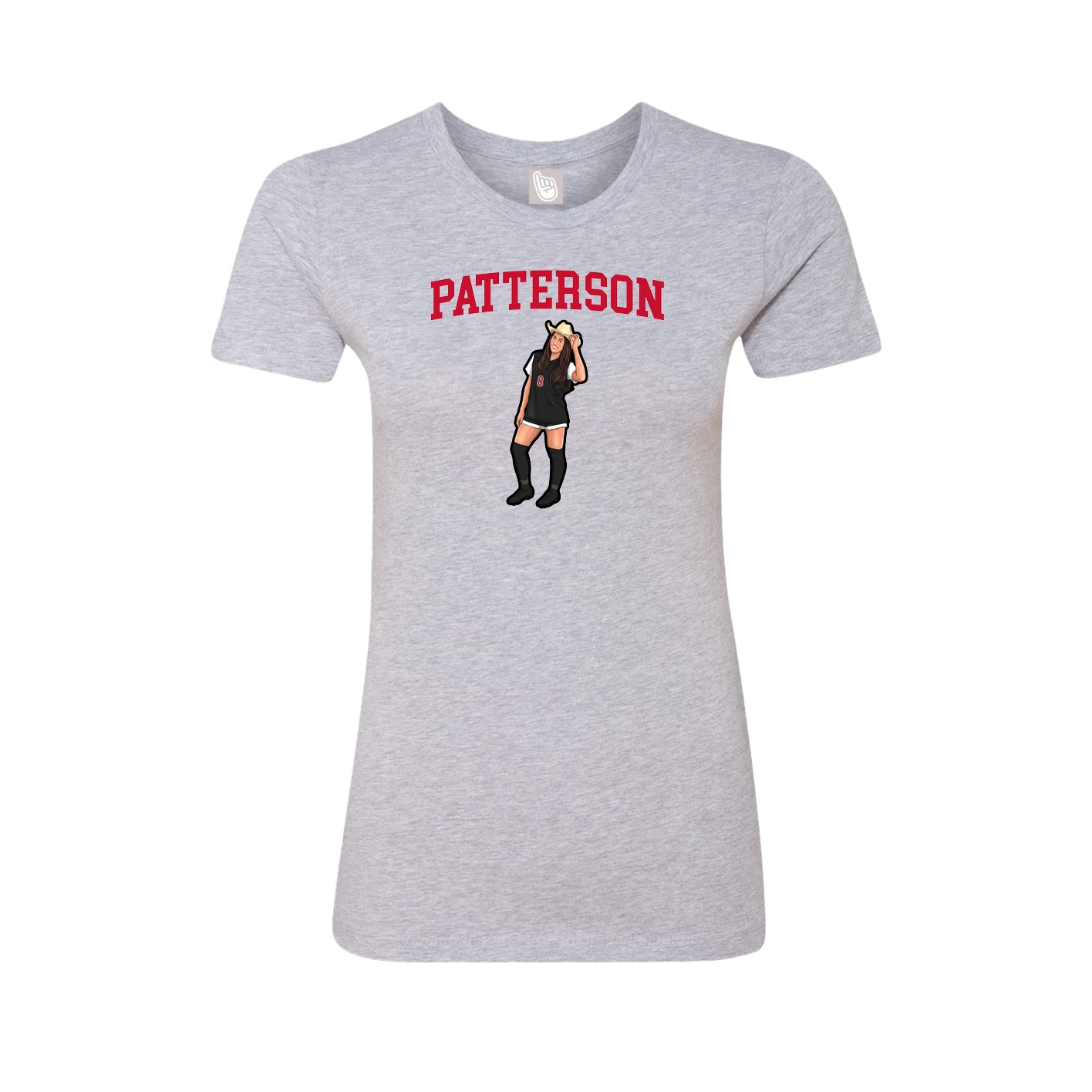 Womens Tee — Shirsey in Grey