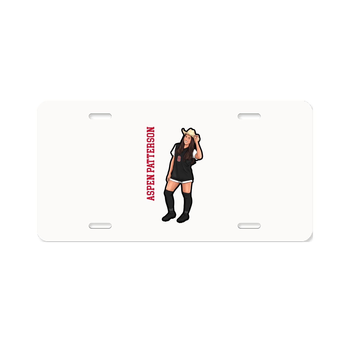 Aluminum License Plate