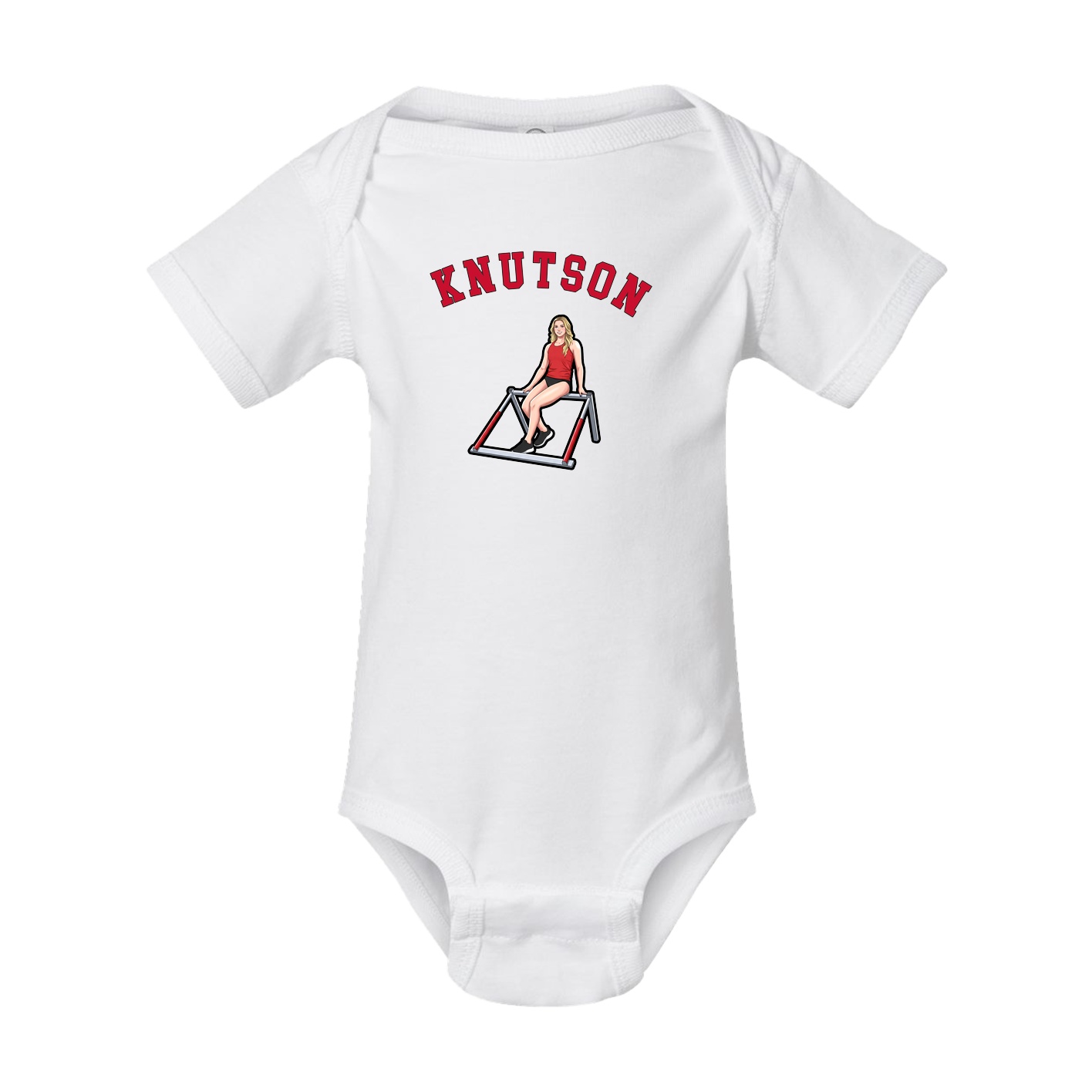 Baby Onesie — Shirsey Arch in White