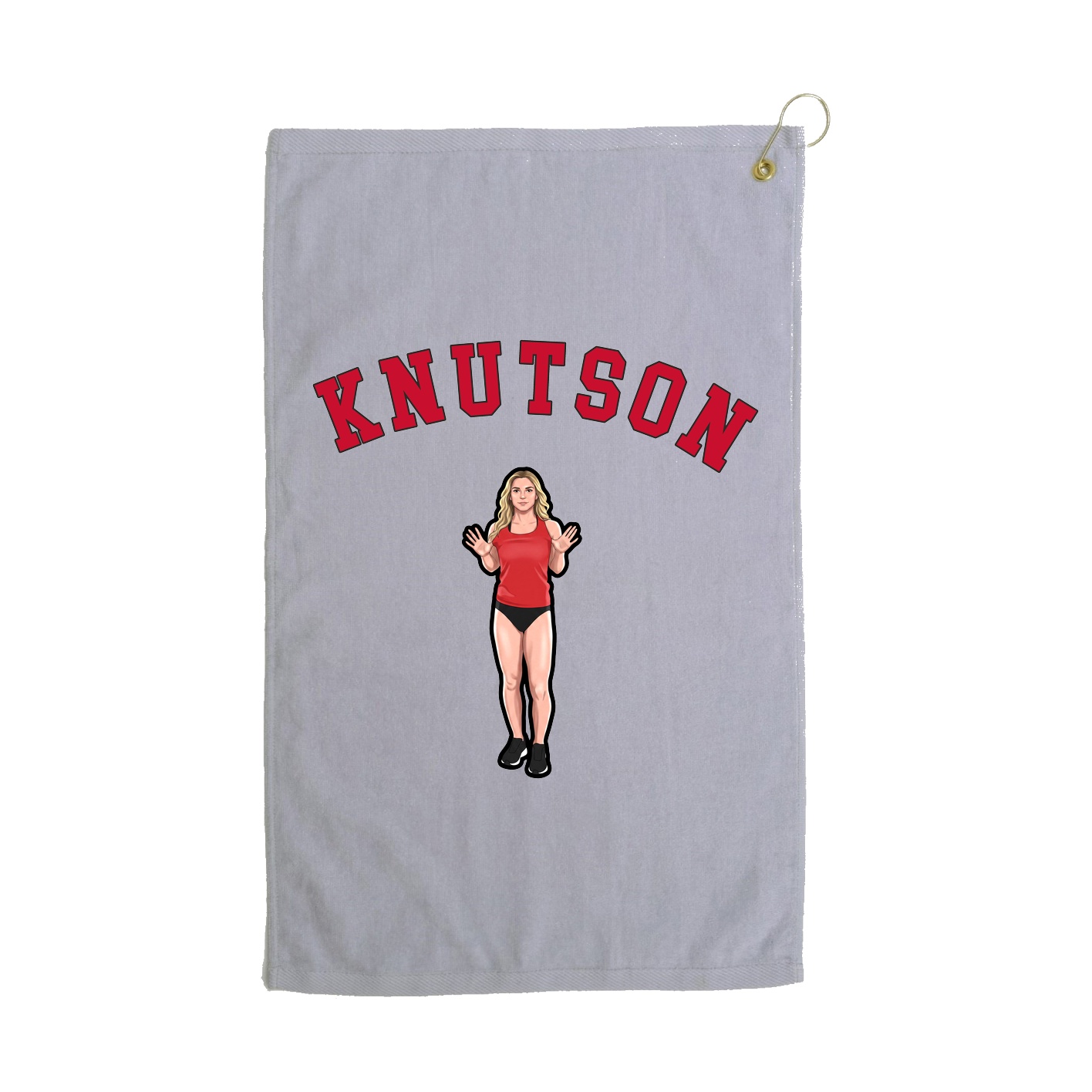 Golf Towel — Shirsey Arch in Grey