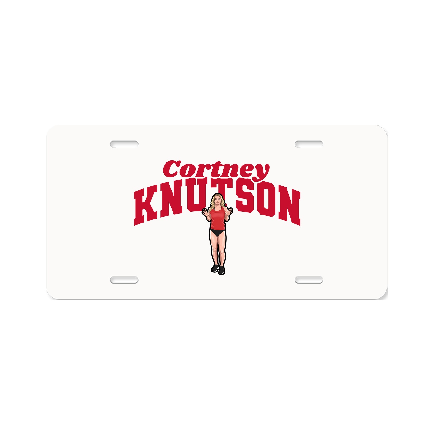 License Plate — Signature Arch in Classic