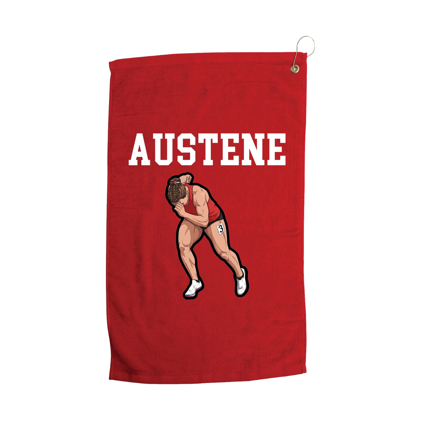 Golf Towel — Shirsey in Red