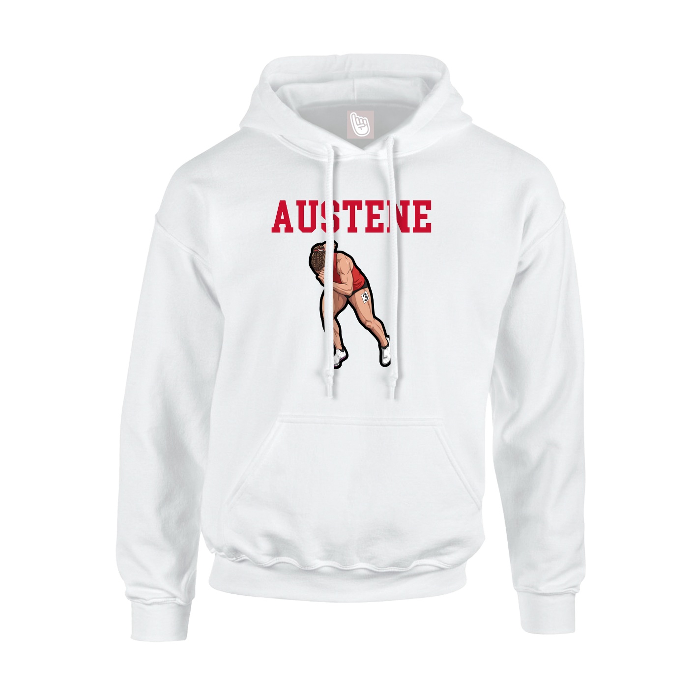 Youth Hoodie — Shirsey in White