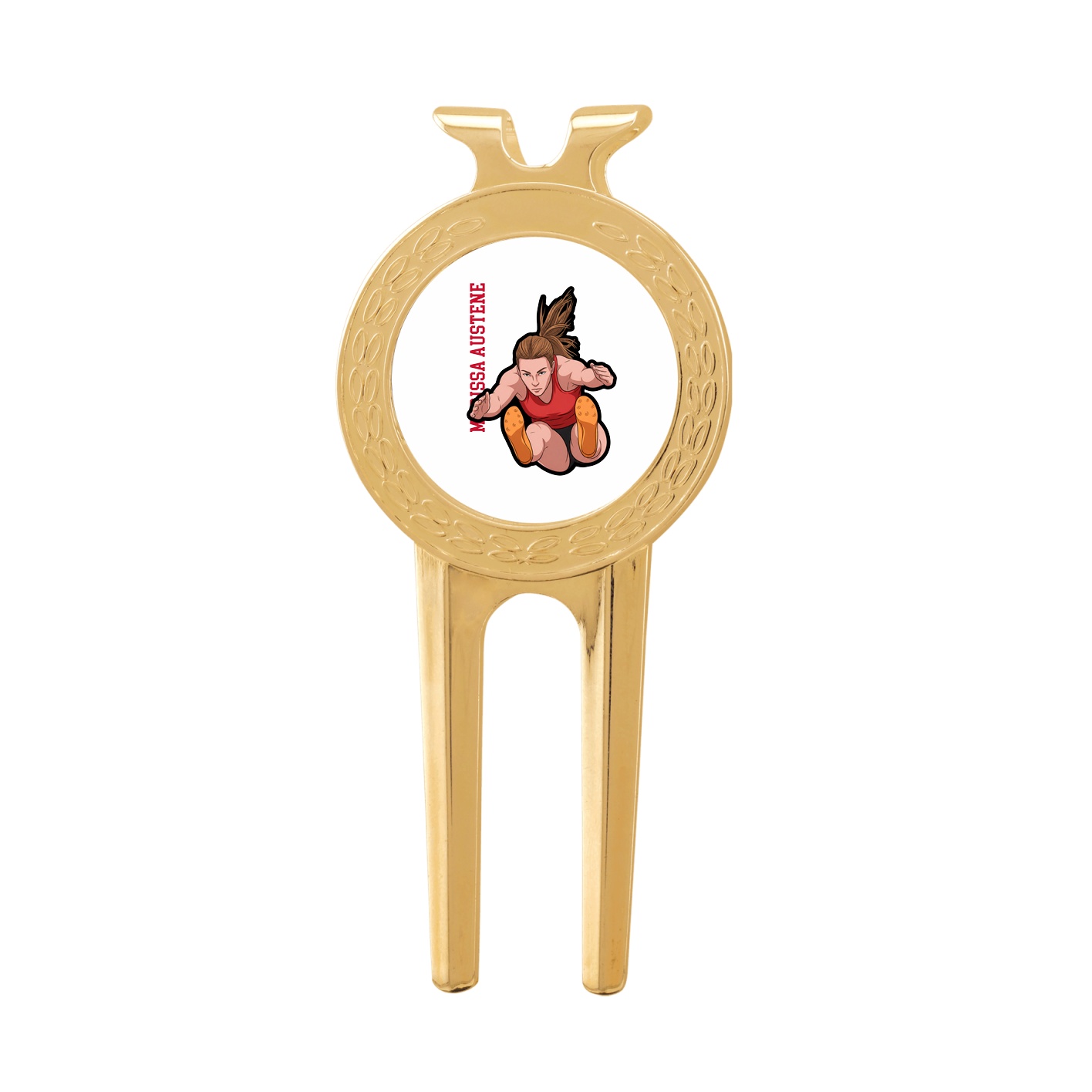 Divot Tool with Ball Marker — Name Vertical in Classic