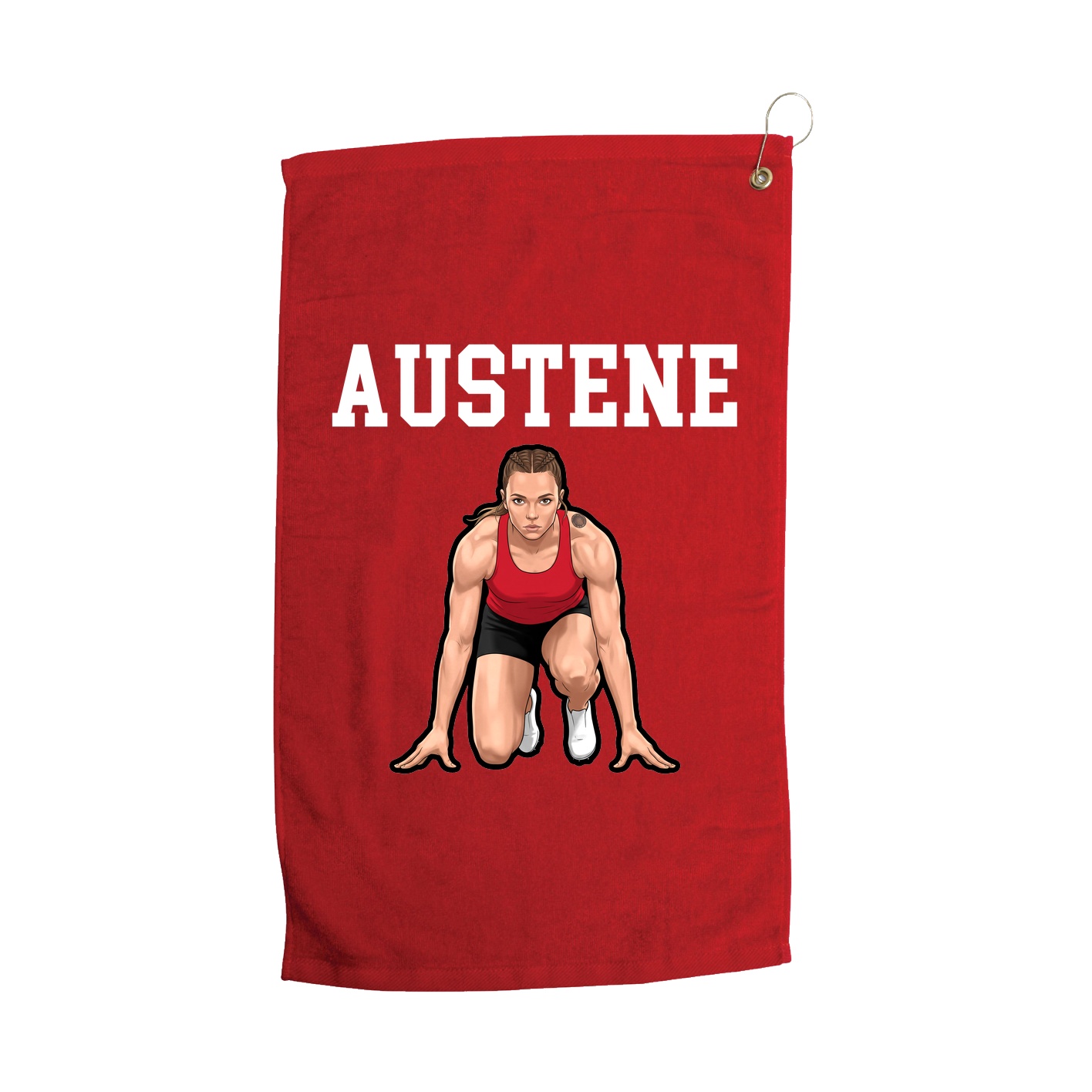 Golf Towel — Shirsey in Red