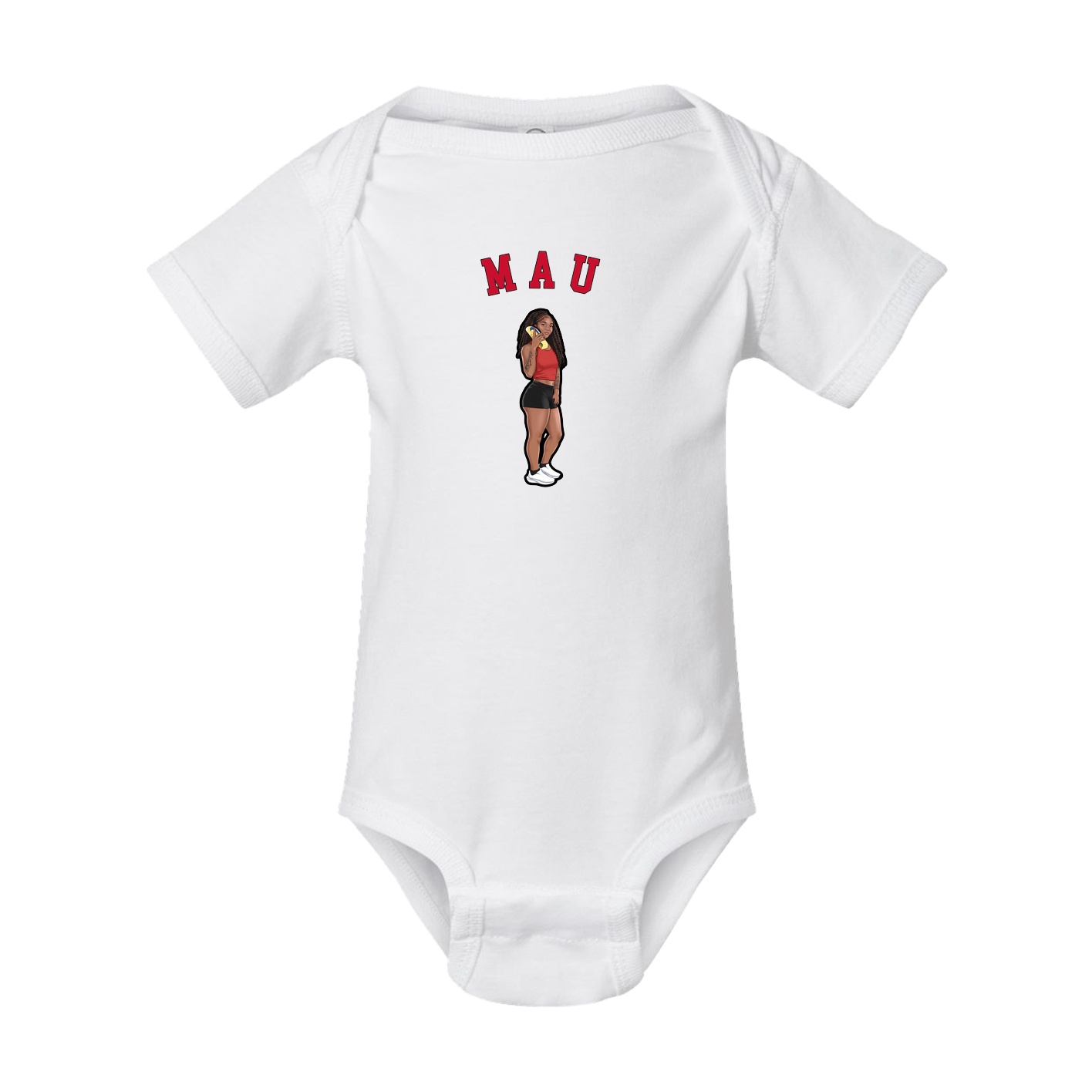 Baby Onesie — Shirsey Arch in White