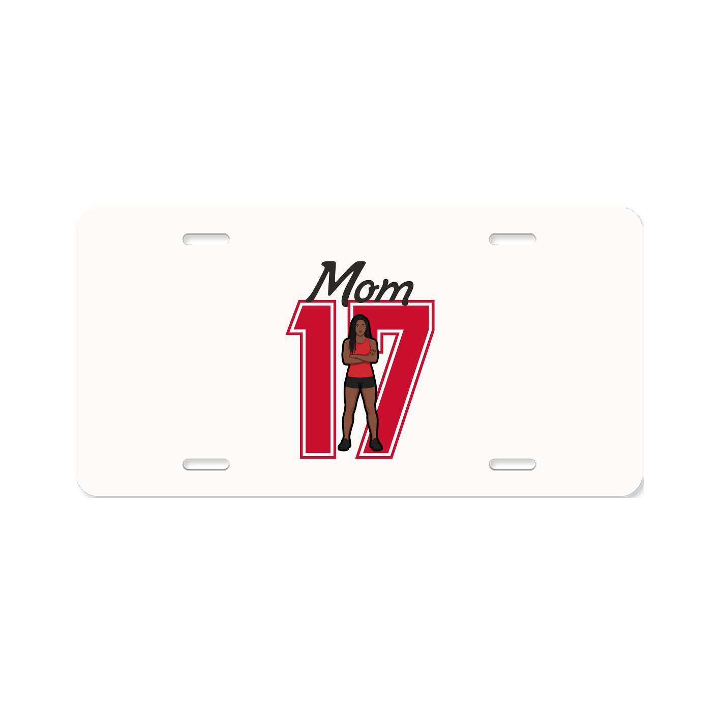 License Plate — Mothers Day Shirsey in Classic