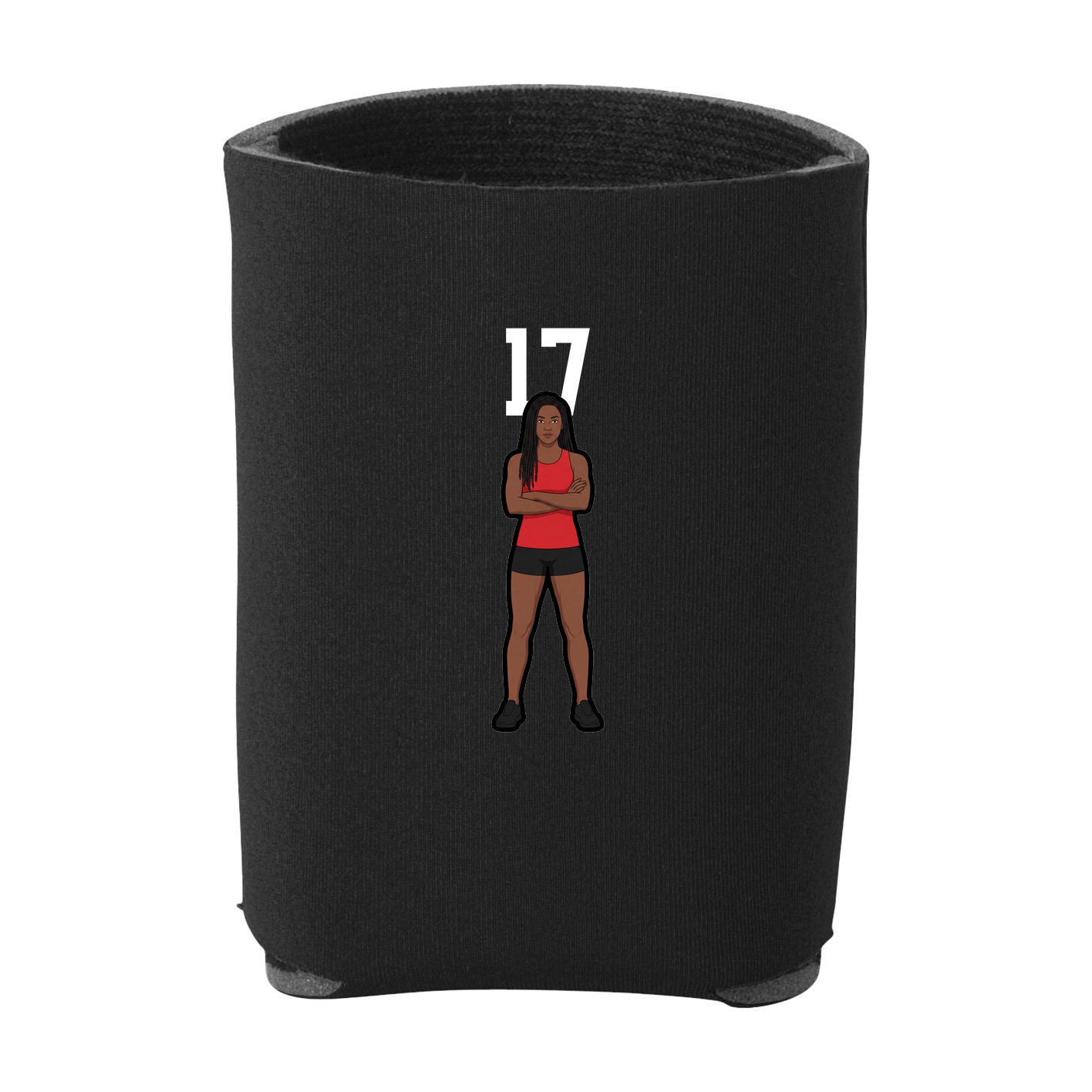 Can Holder — Number Top in Black