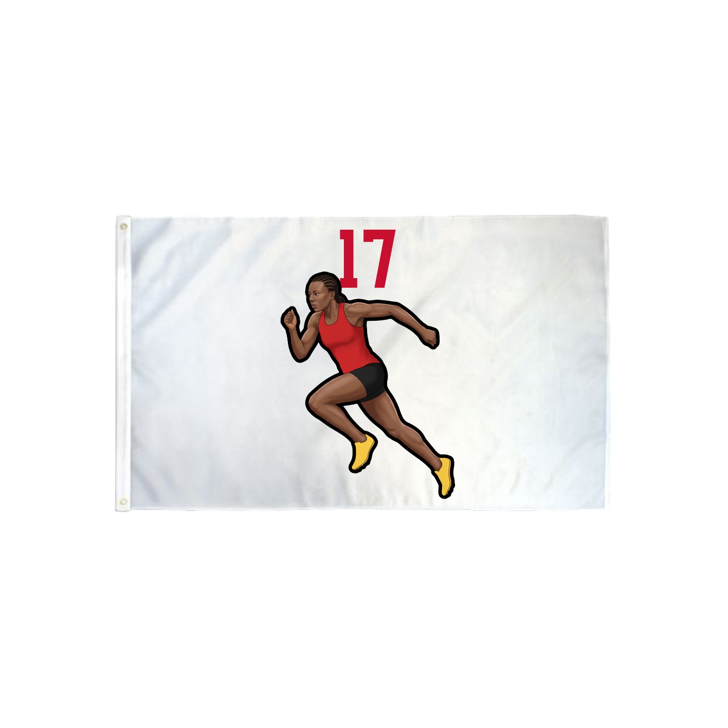 3x5 Flag — Number Top in Classic