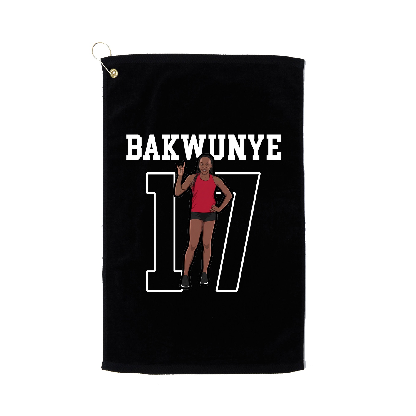 Golf Towel — Shirsey in Black