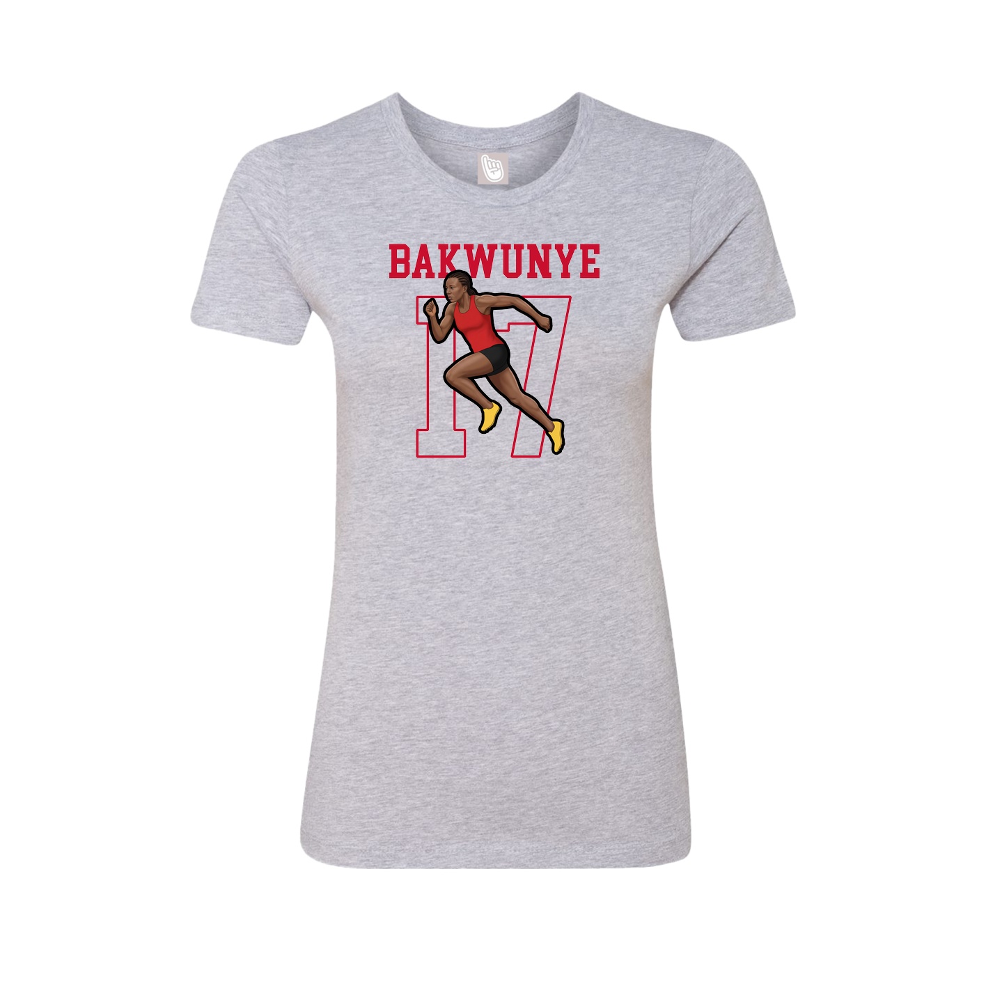 Fitted Women's Tee — Shirsey in Grey