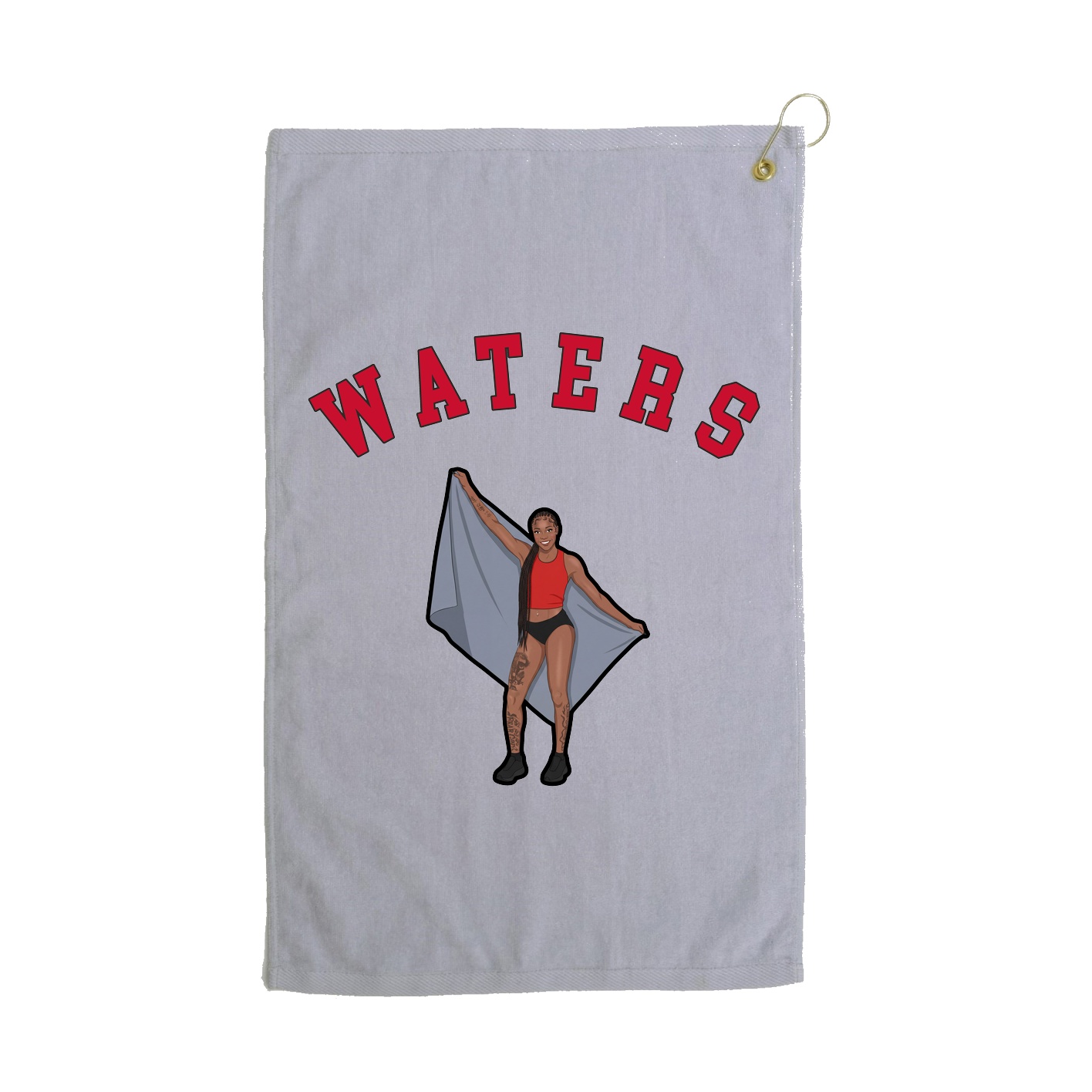 Golf Towel — Shirsey Arch in Grey