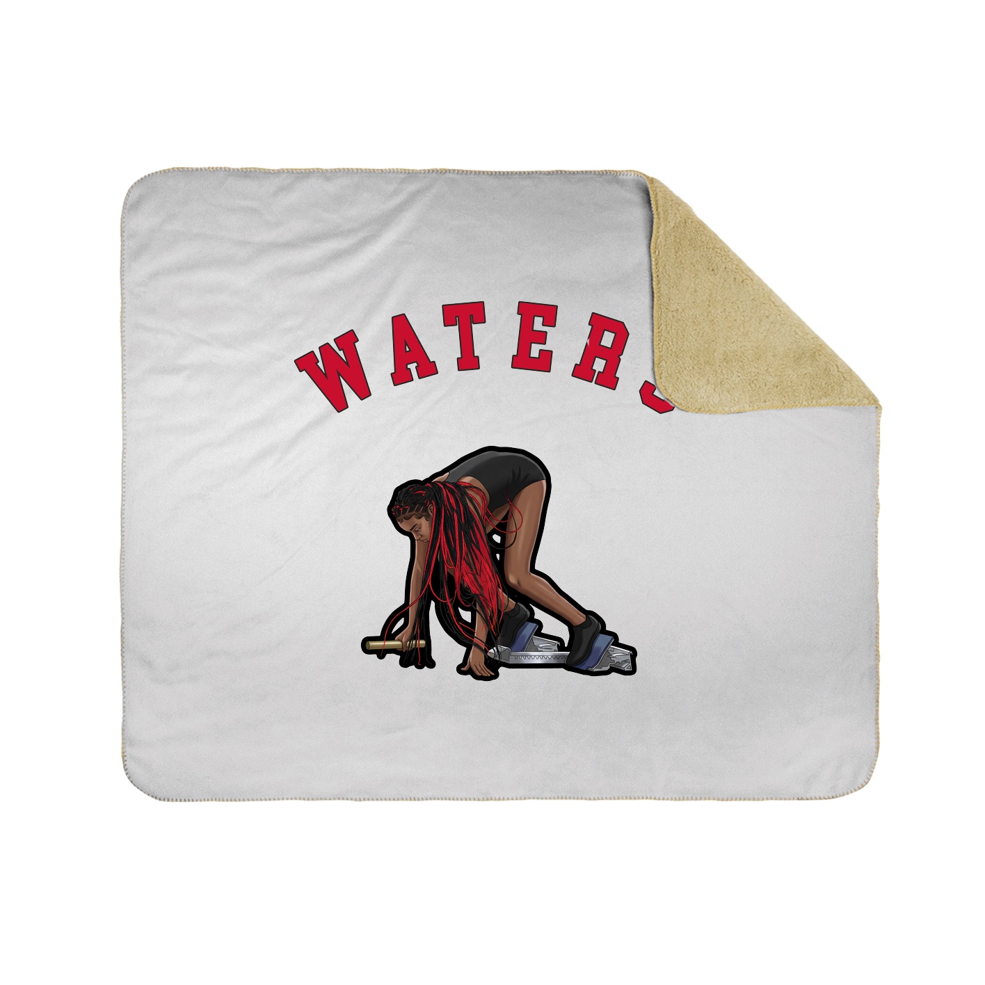 Throw Blanket — Shirsey Arch in White