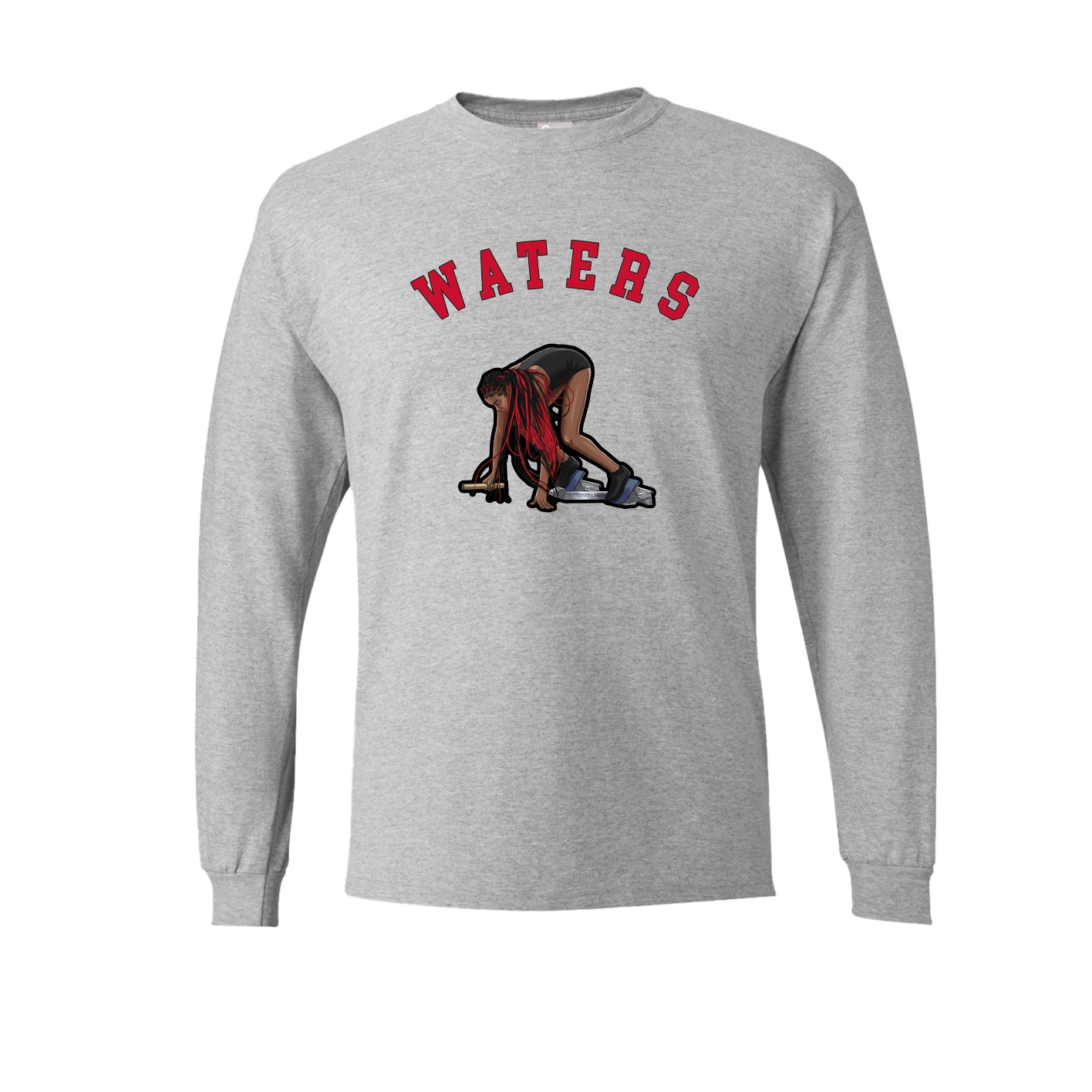 Long Sleeve Tee — Shirsey Arch in Grey