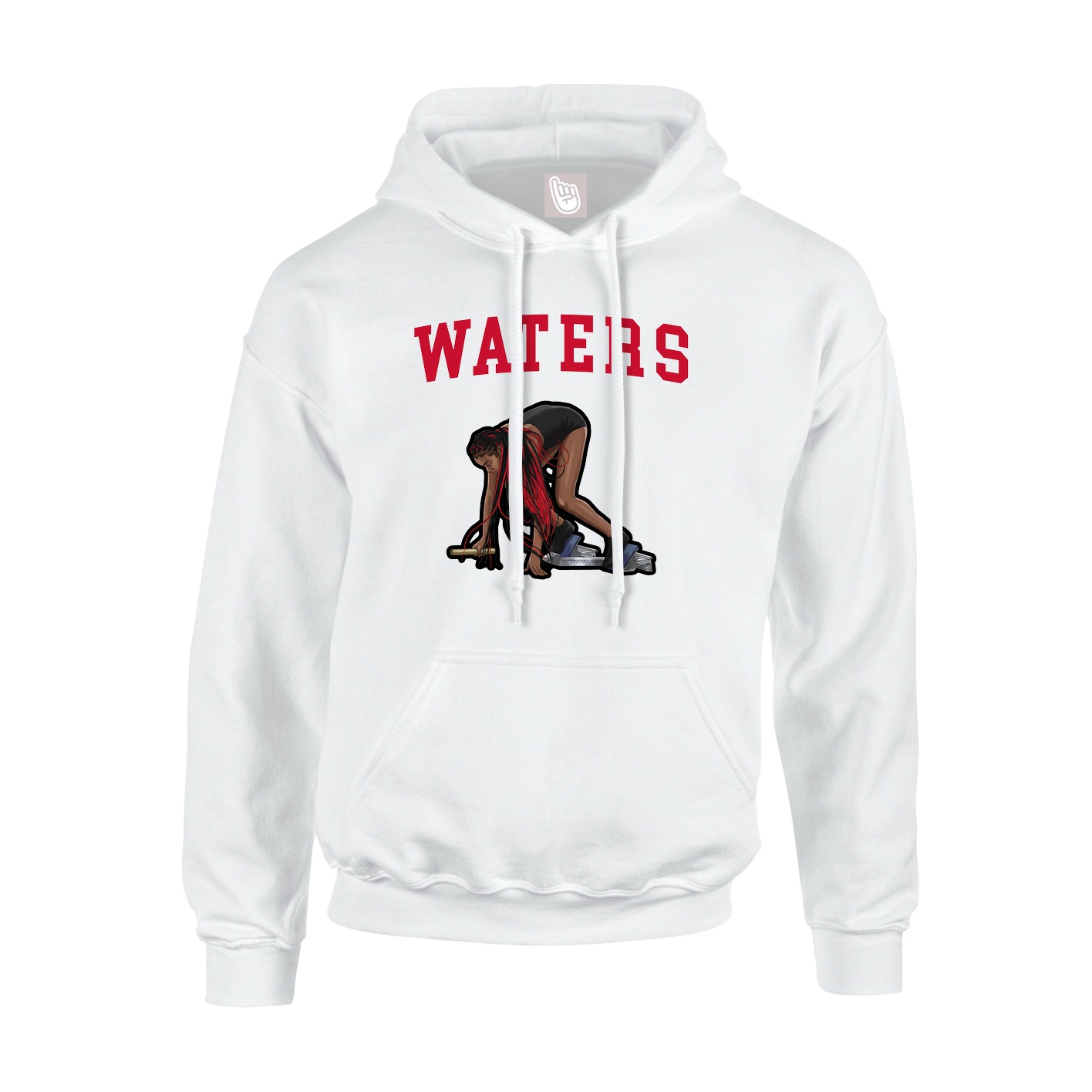 Youth Hoodie — Shirsey in White