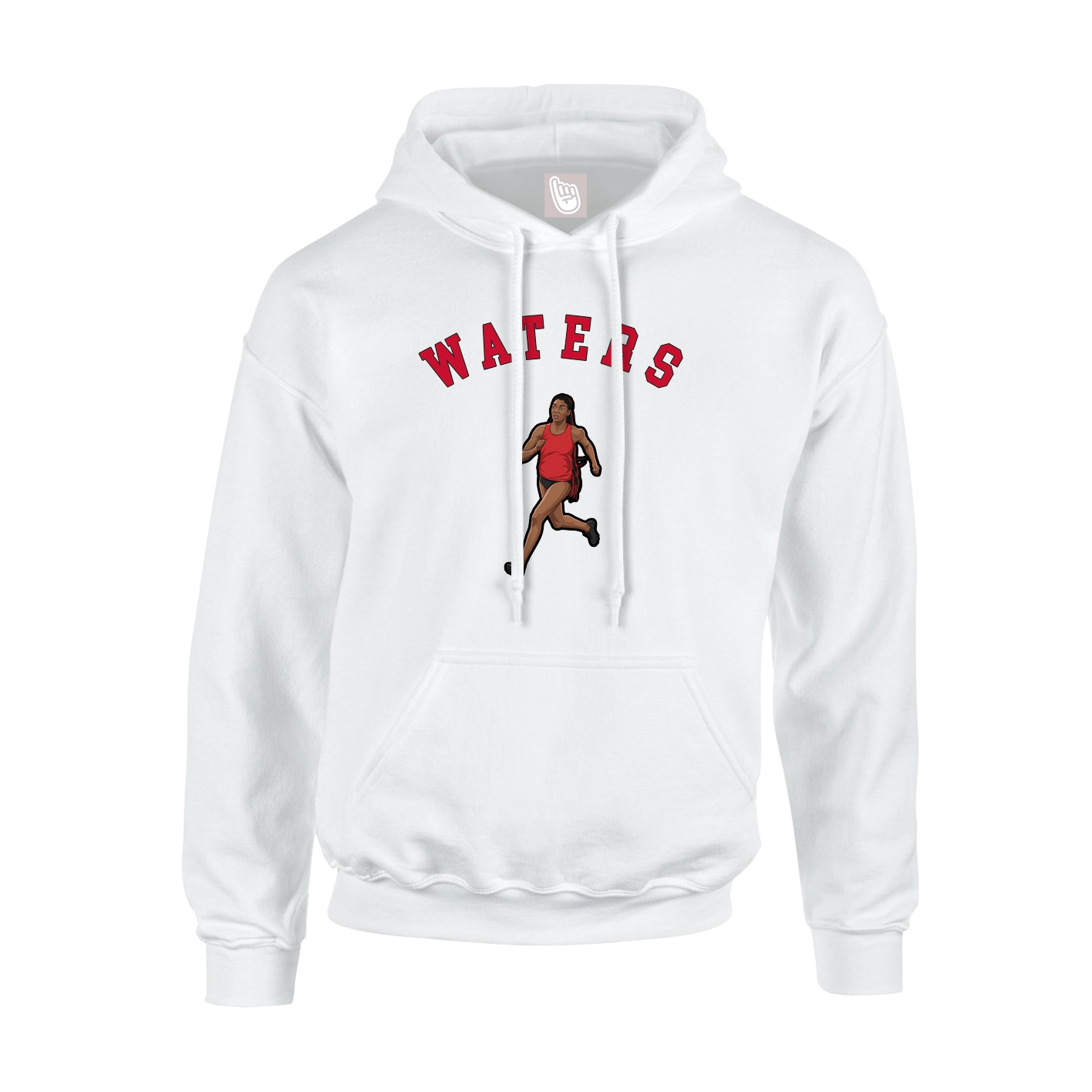 Youth Hoodie — Shirsey Arch in White