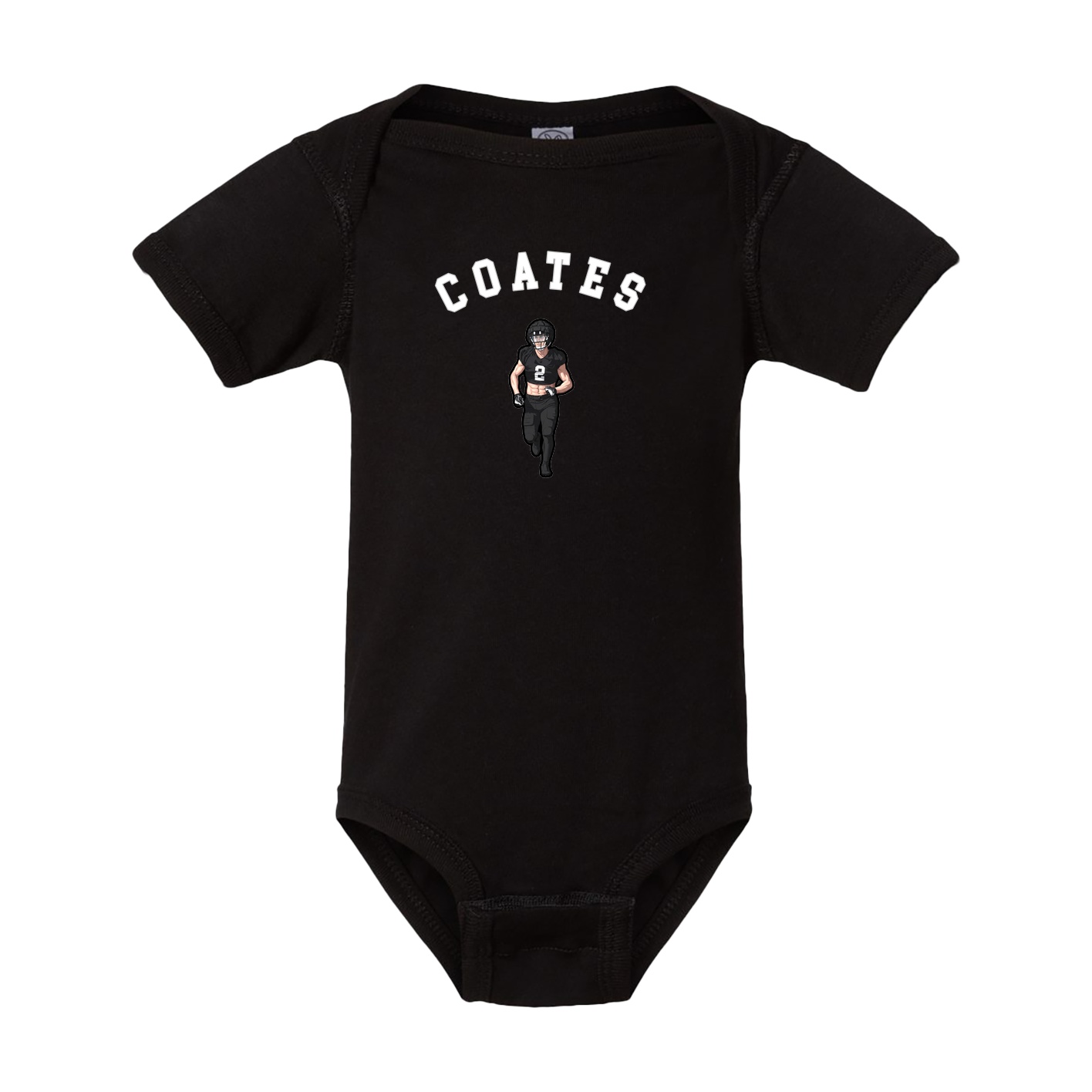 Baby Onesie — Shirsey Arch in Black