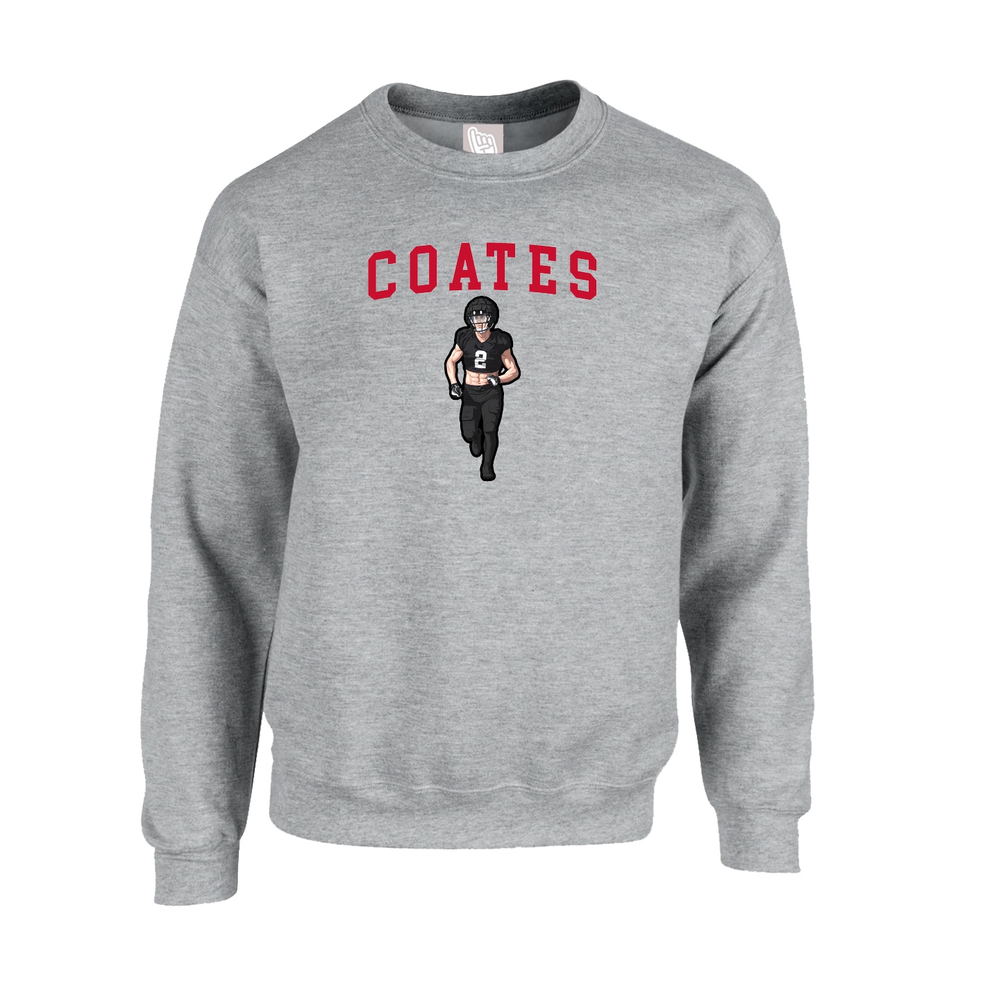 Fleece Crew — Shirsey in Grey