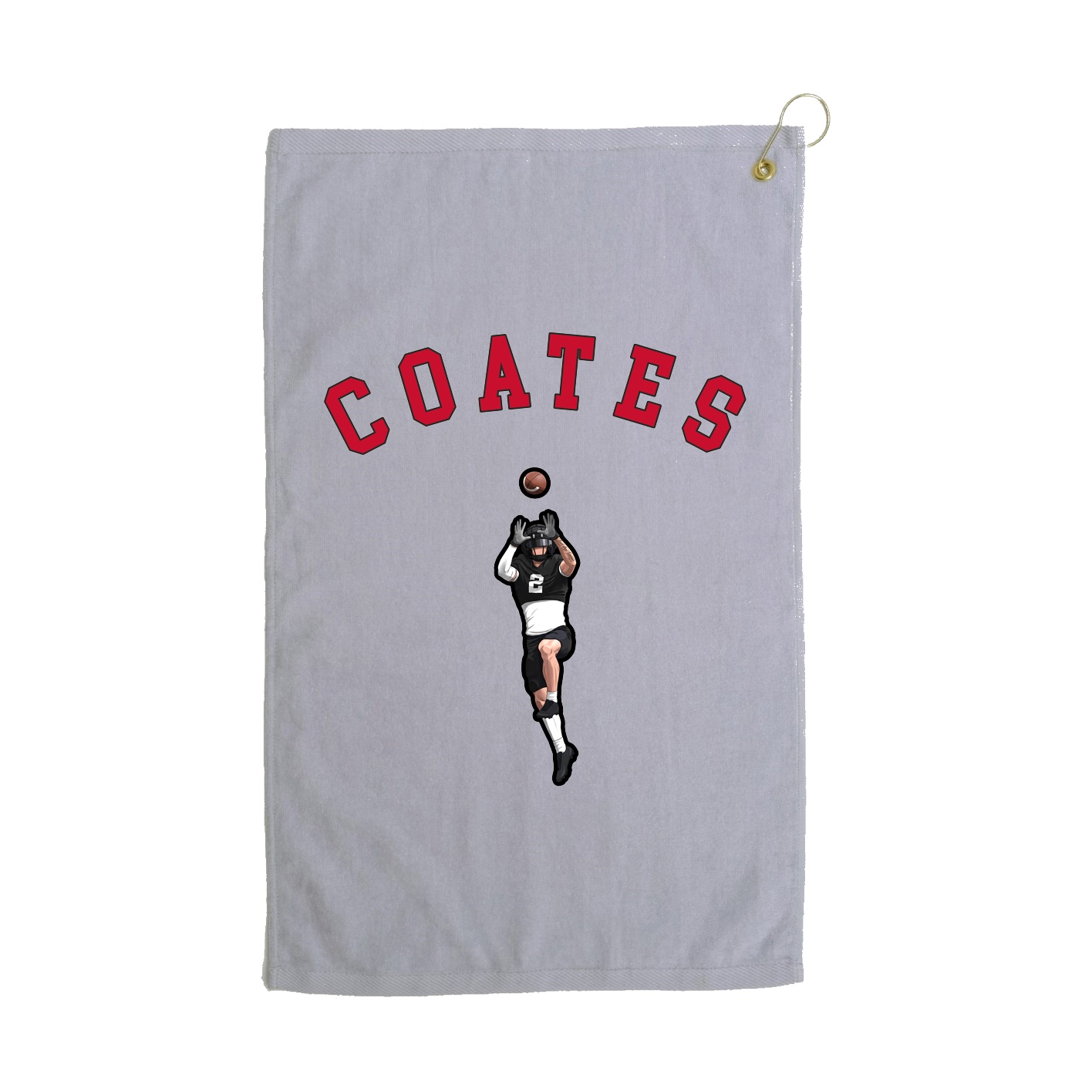 Golf Towel — Shirsey Arch in Grey