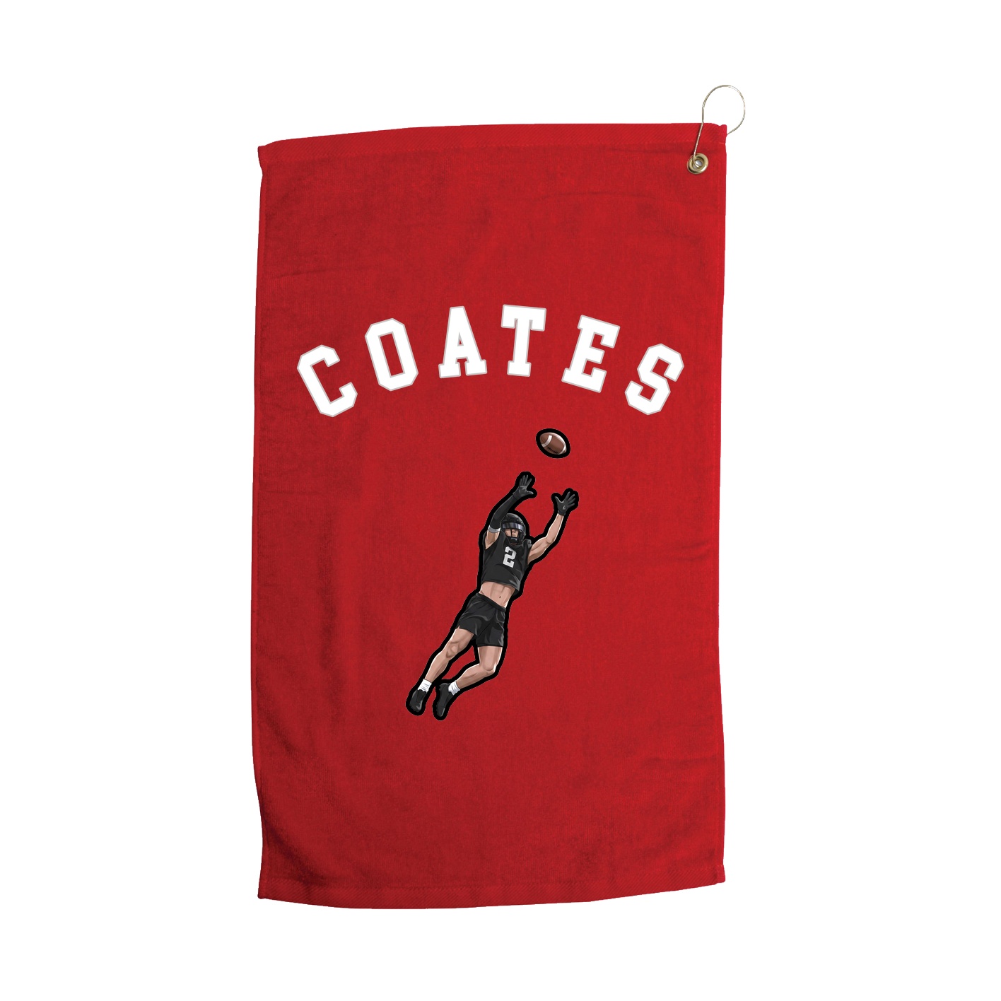 Golf Towel — Shirsey Arch in Red