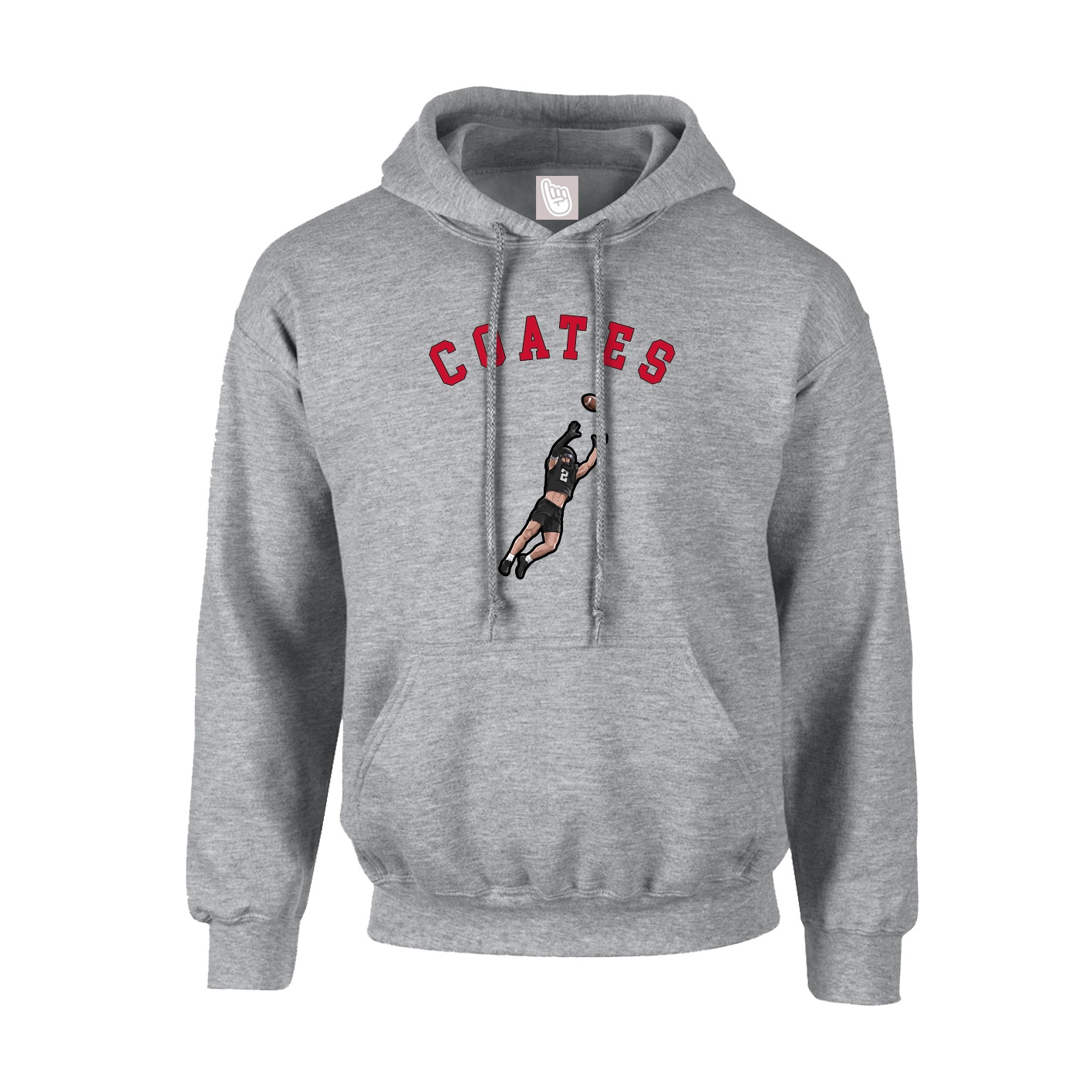 Hoodie — Shirsey Arch in Grey