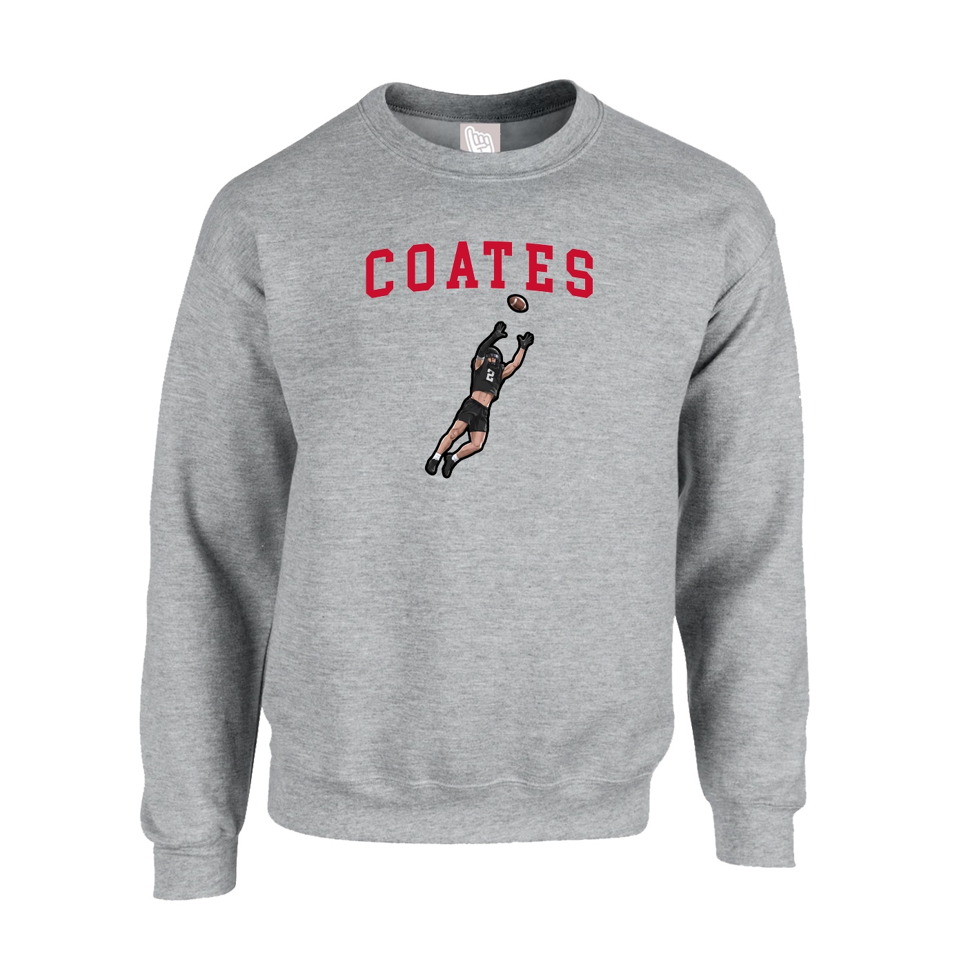 Fleece Crew — Shirsey in Grey