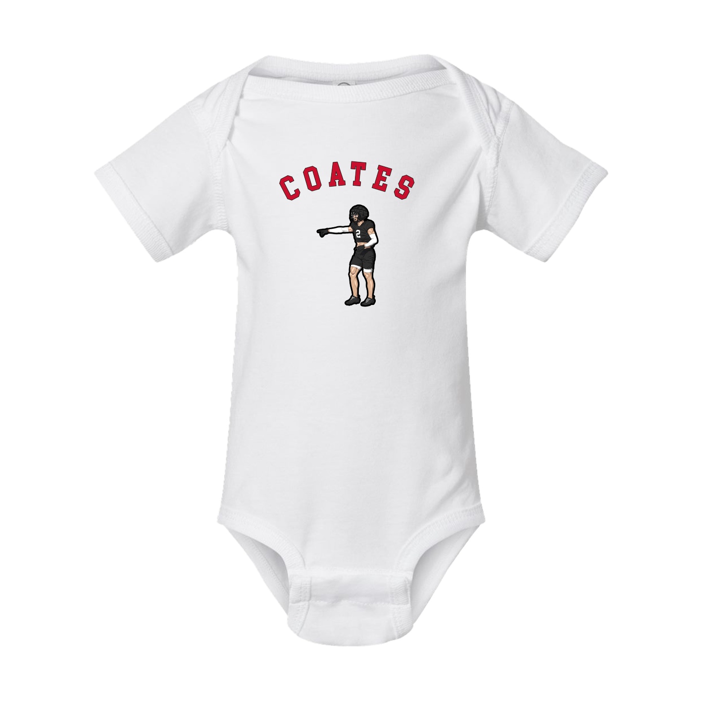 Baby Onesie — Shirsey Arch in White