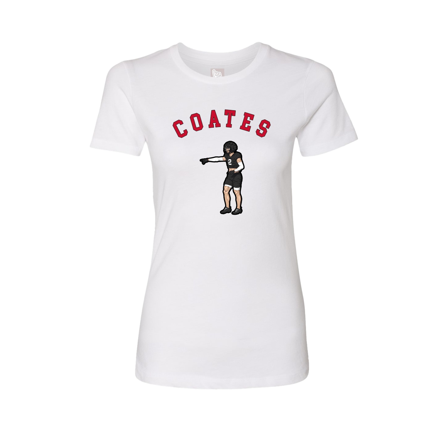 Womens Tee — Shirsey Arch in White