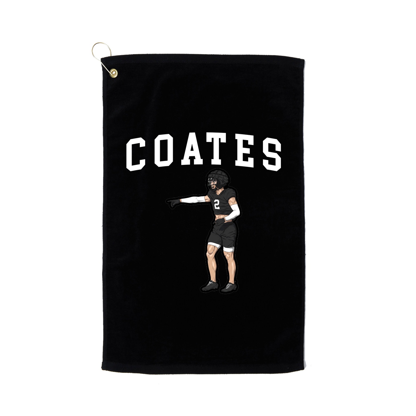 Golf Towel — Shirsey in Black
