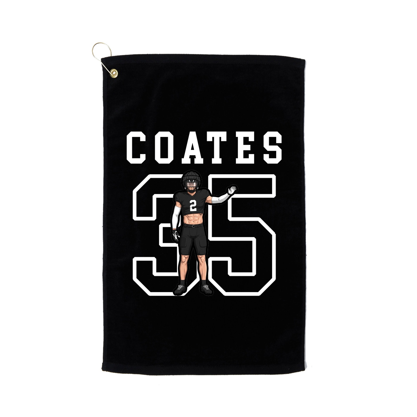 Golf Towel — Shirsey in Black
