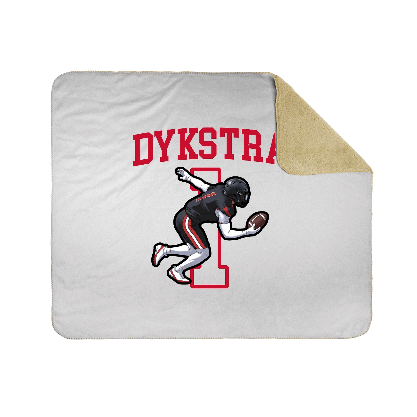 50x60 Sherpa Lined Throw Blanket