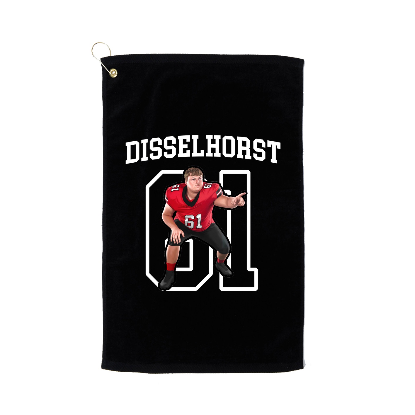 Golf Towel — Shirsey in Black