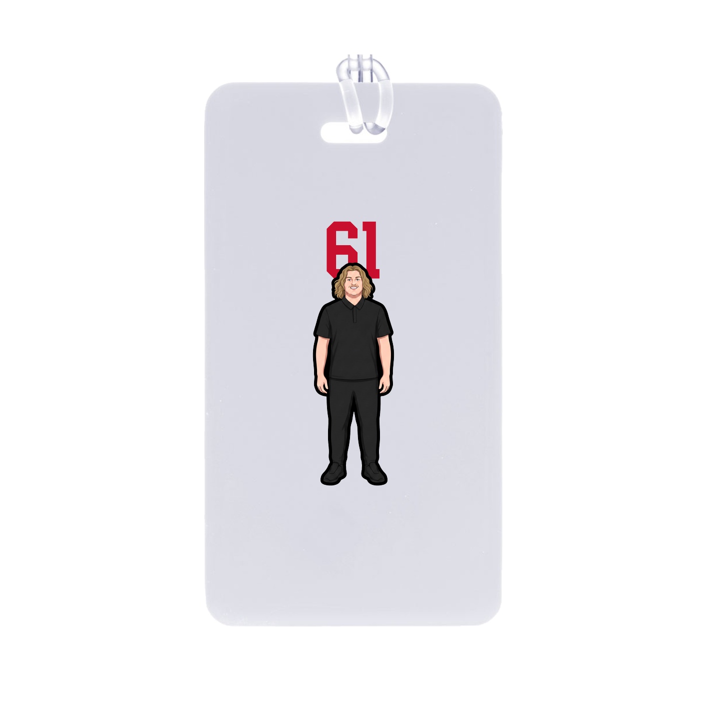 Bag Tag — Number Top in Classic