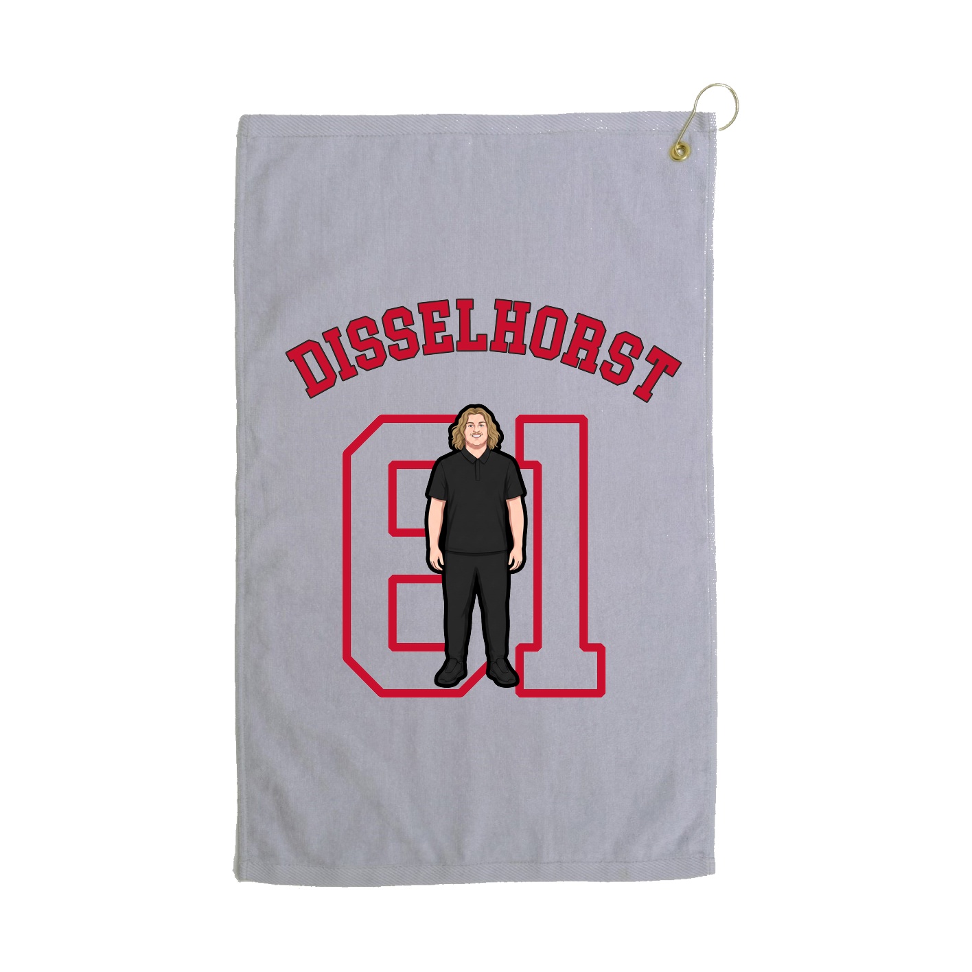 Golf Towel — Shirsey Arch in Grey