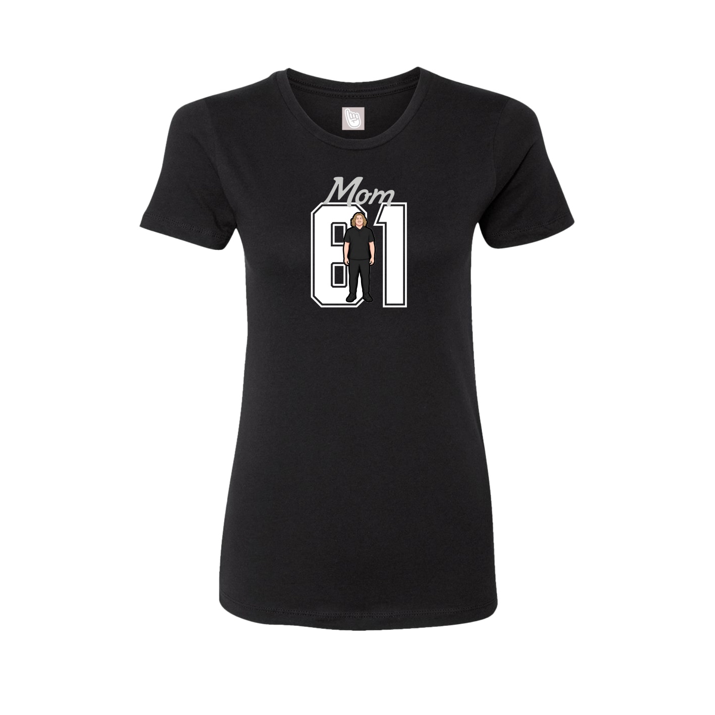 Womens Tee — Mothers Day Shirsey in Black