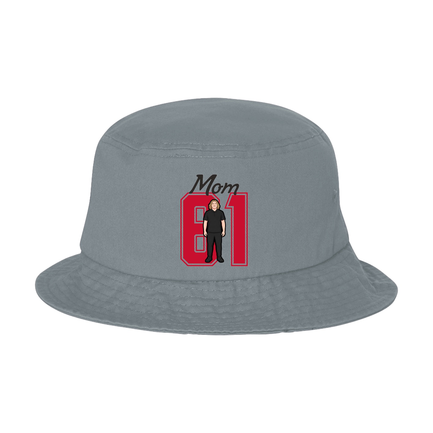 Bucket Cap — Mothers Day Shirsey in Grey