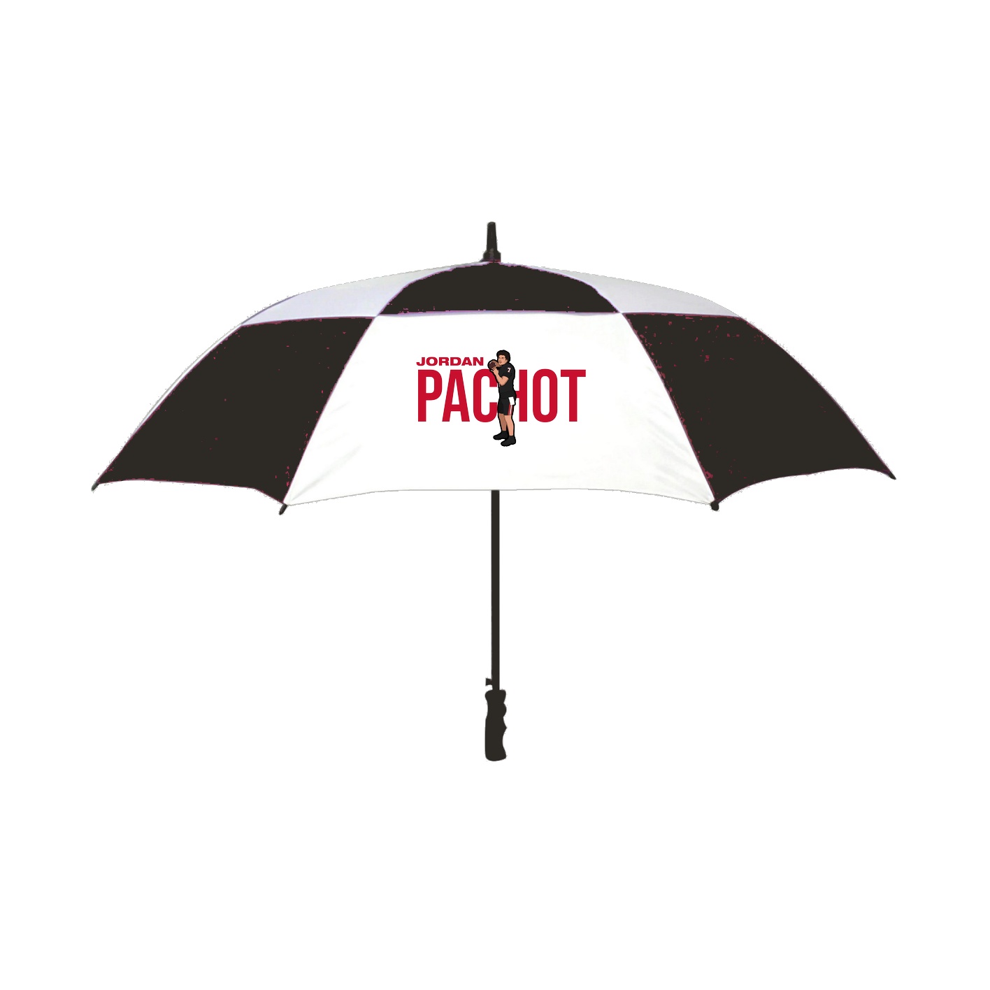 Golf Umbrella — Player Name in Black