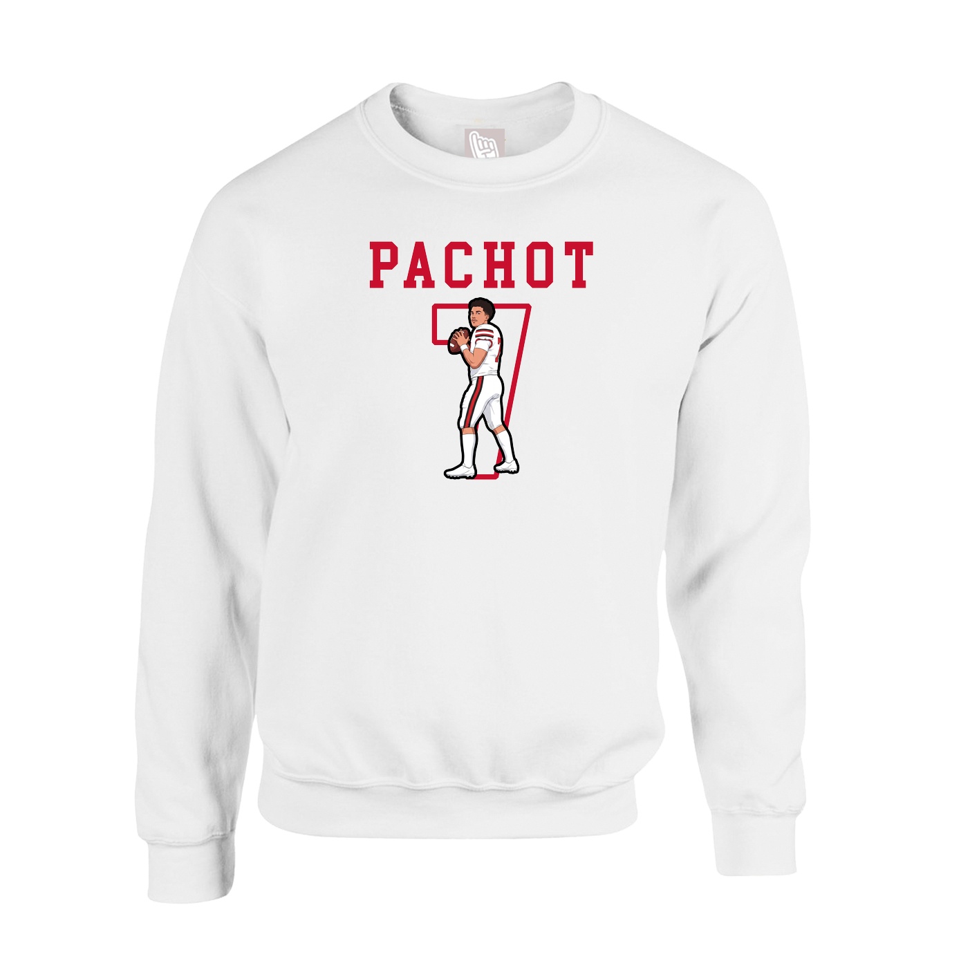Fleece Crew — Shirsey in White