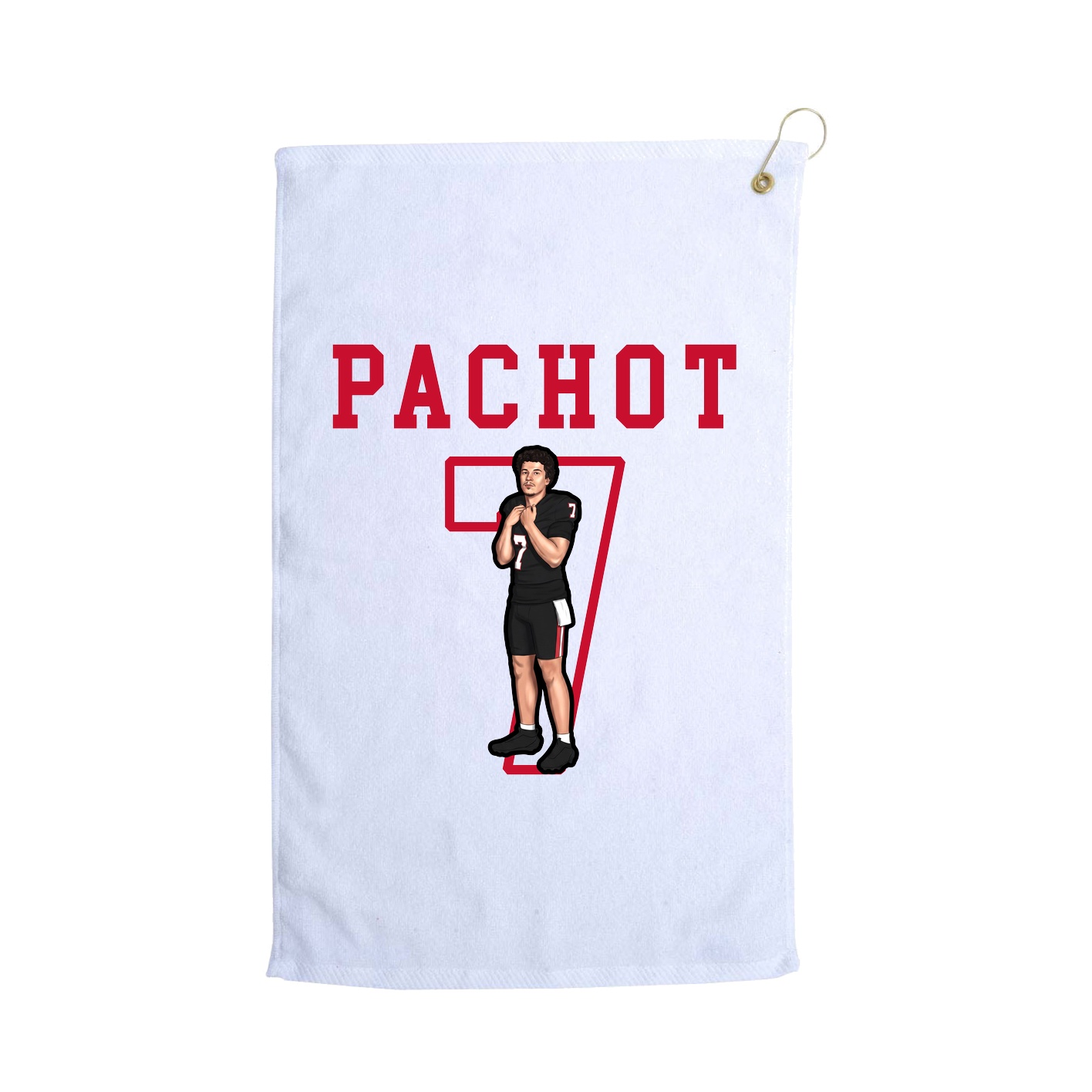 Golf Towel — Shirsey in White